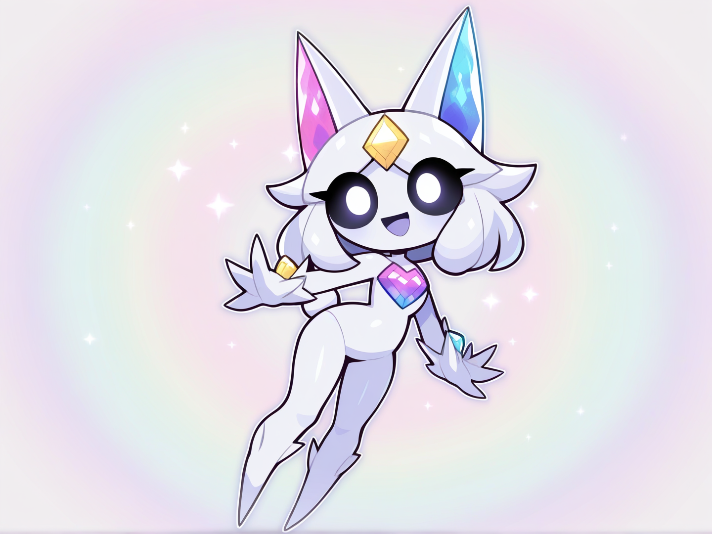 @evangelina-SWhC feliz, manos separadas, volando, arcoridis, pequeña, linda, gordita, muy gordita, hermoso, [pop-toon-style]