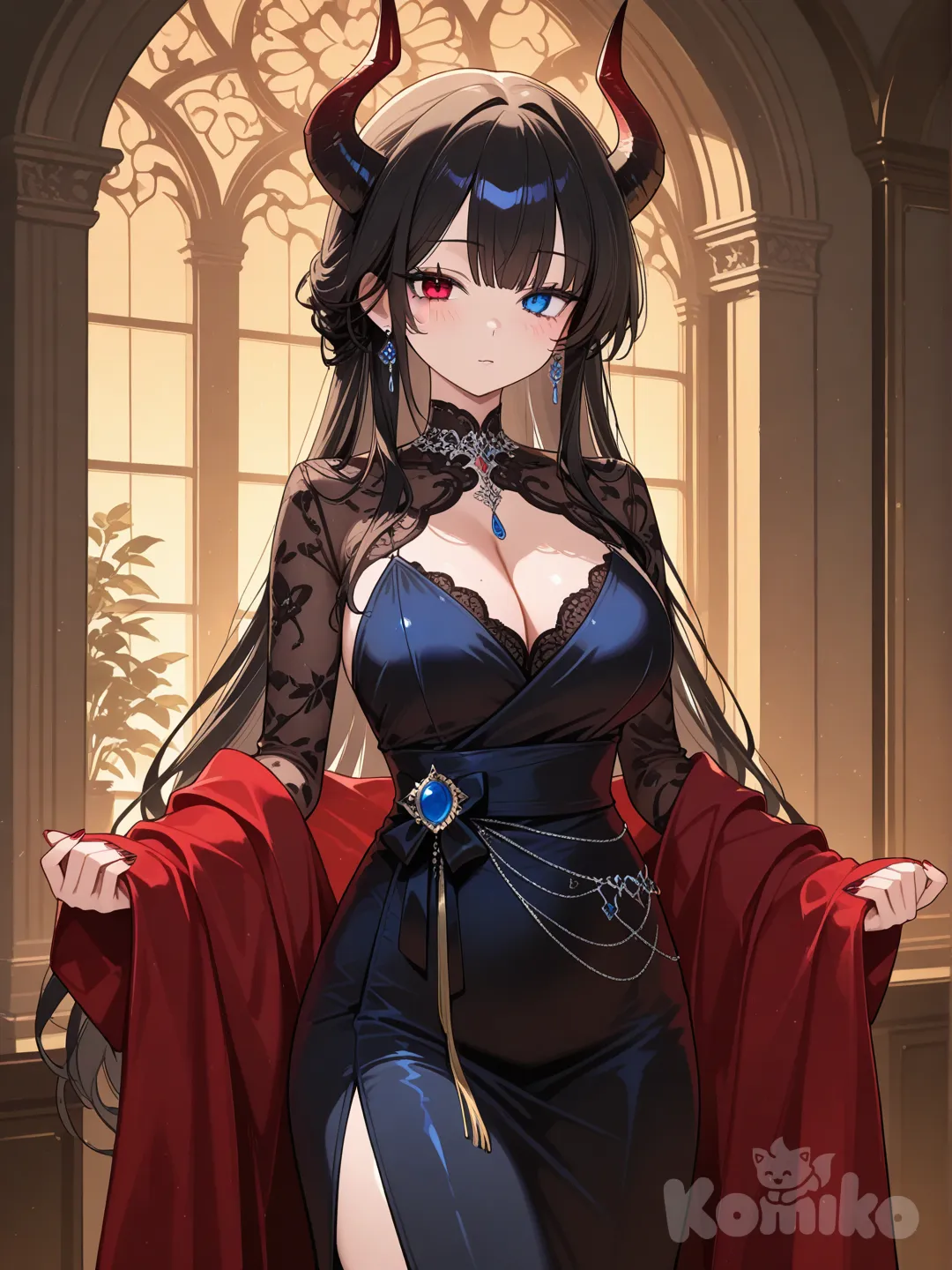 twilight and is the sister to Asmodeus