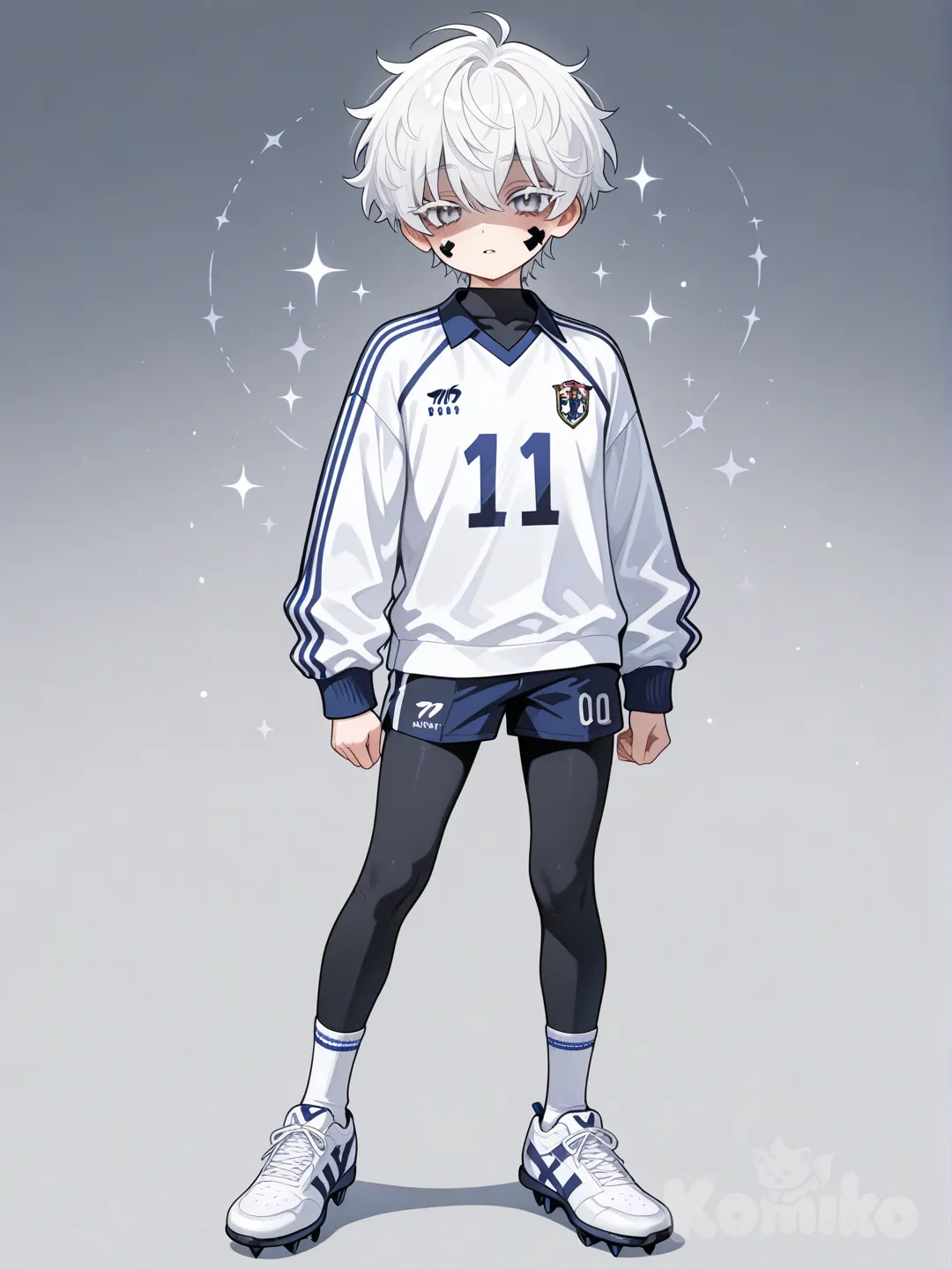 This 7th grader is locked in on his next soccer game