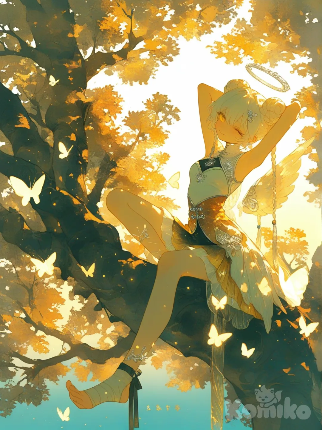 Aeloria waking up ☺️