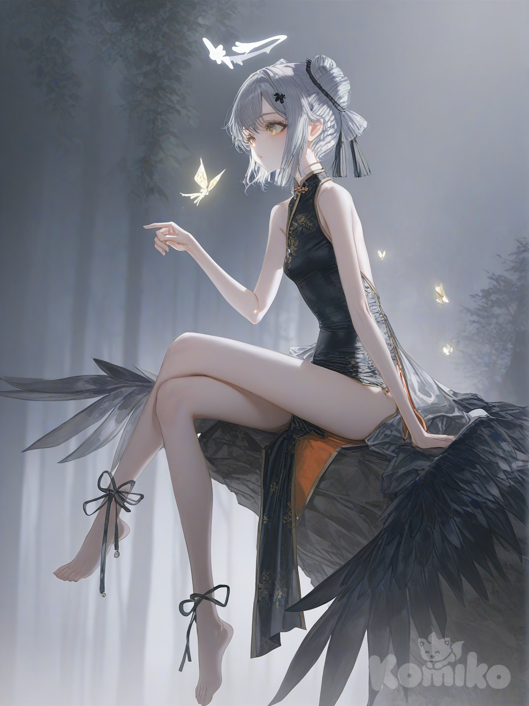 Aeloria and a Crystalfly