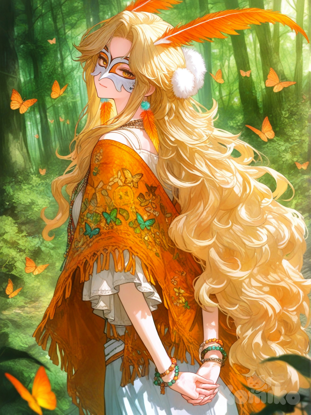 Look at it long enough and her arms are too long...