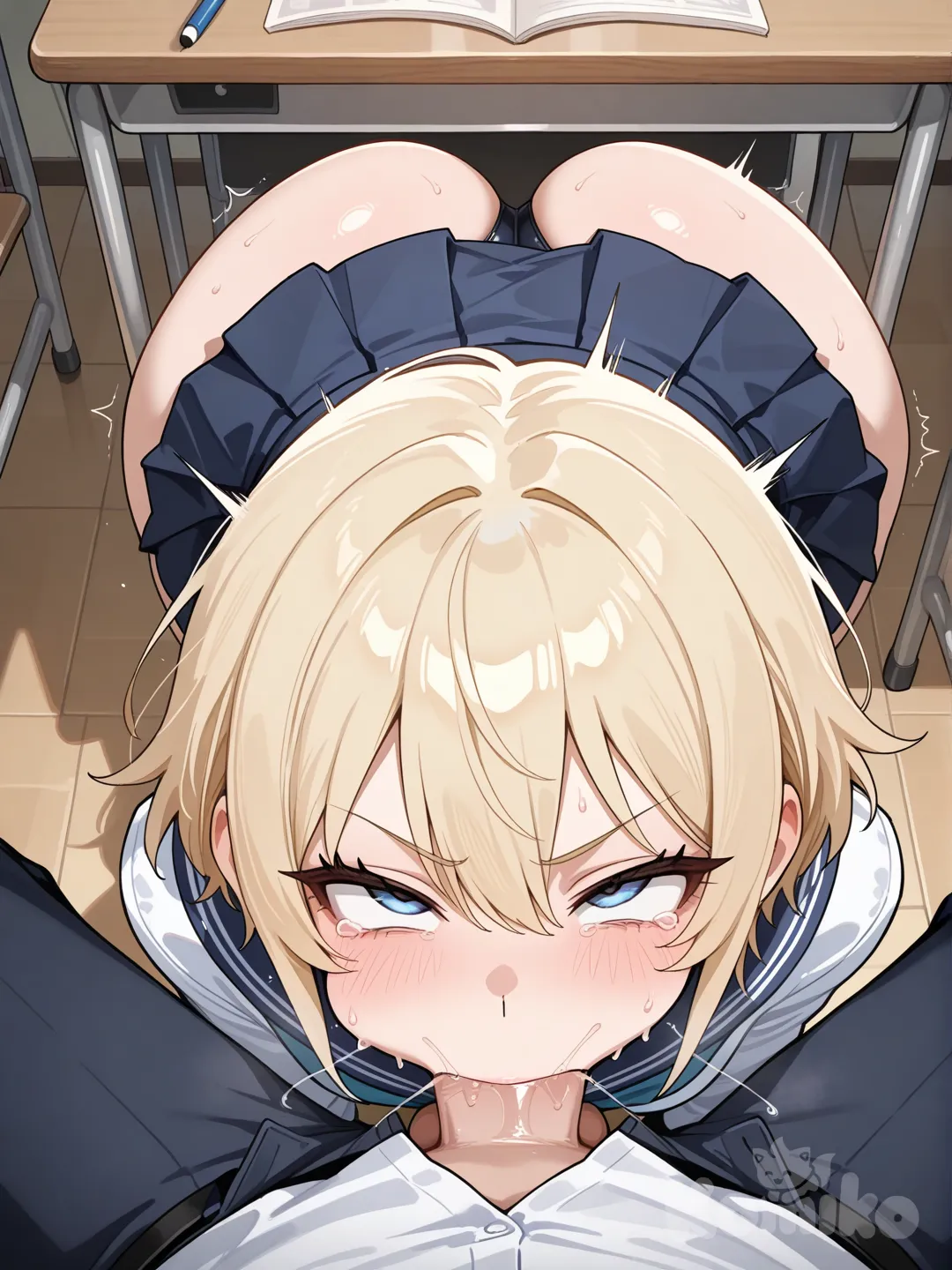 Margot pipe école 2