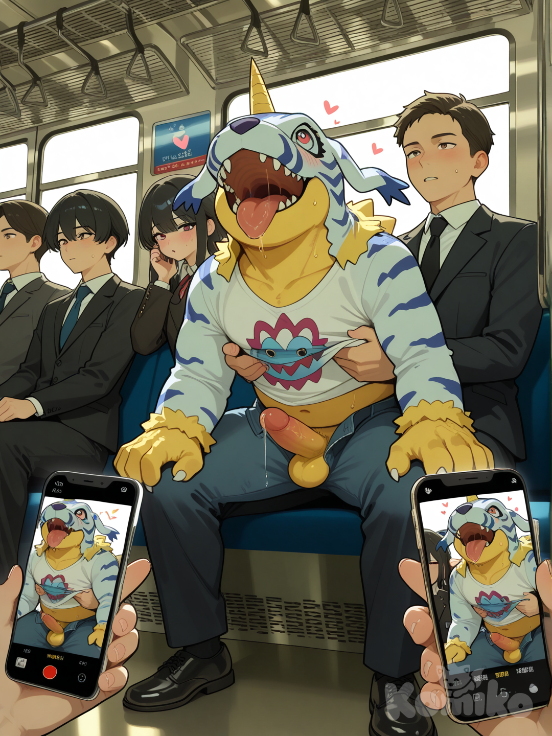 Gabumon train