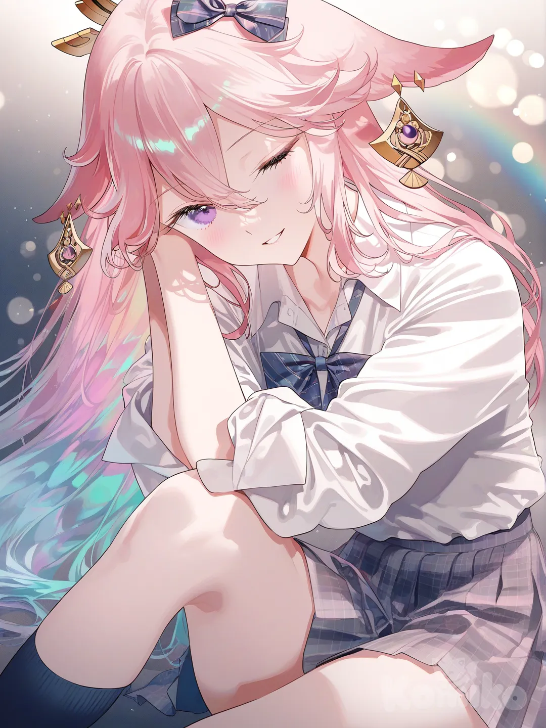 [iridescent-style], Yae Miko