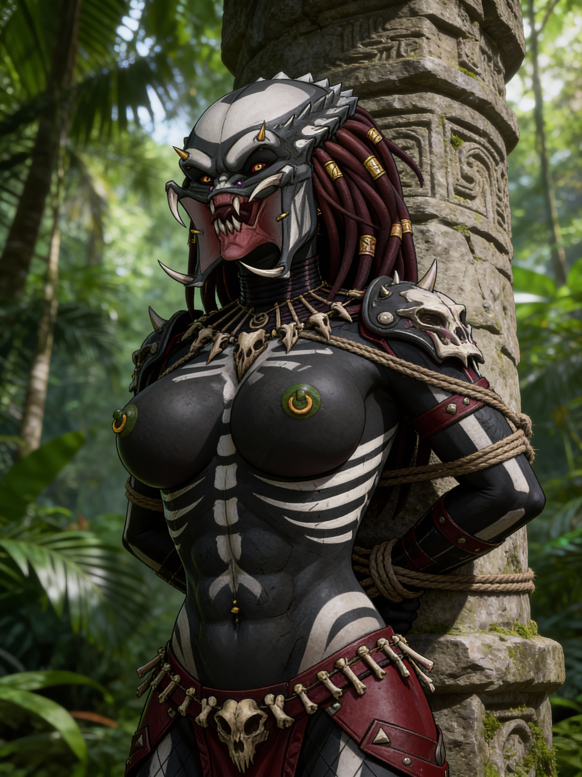 Death Priestess Yautja Captured