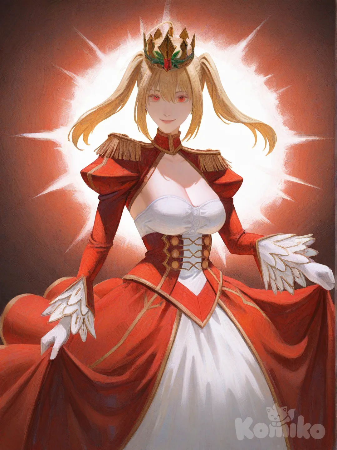 @Nero_Claudius_(Fate), [gothic-oil-painting-style]