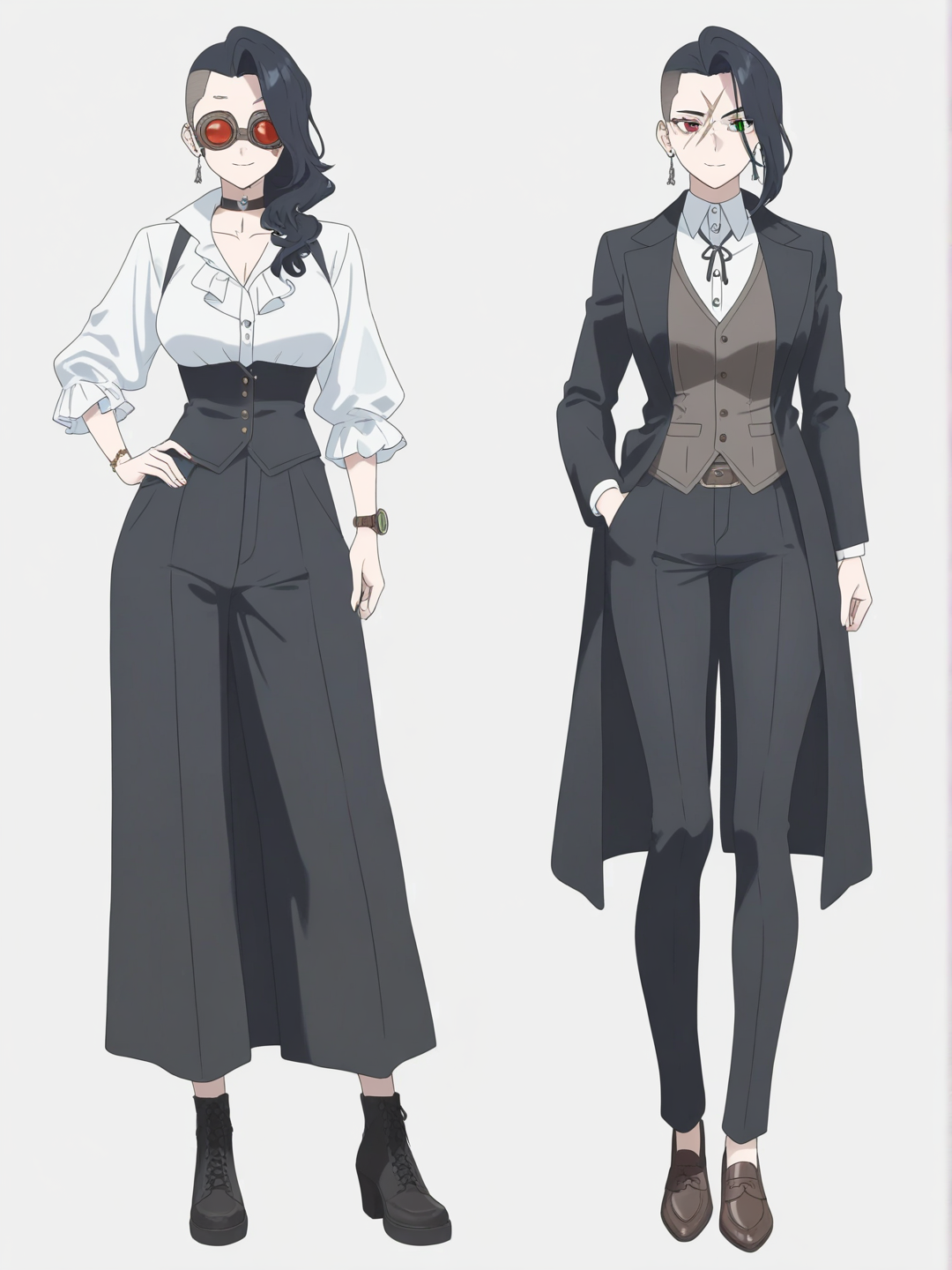 here's one of the other cyberpunk OC's!