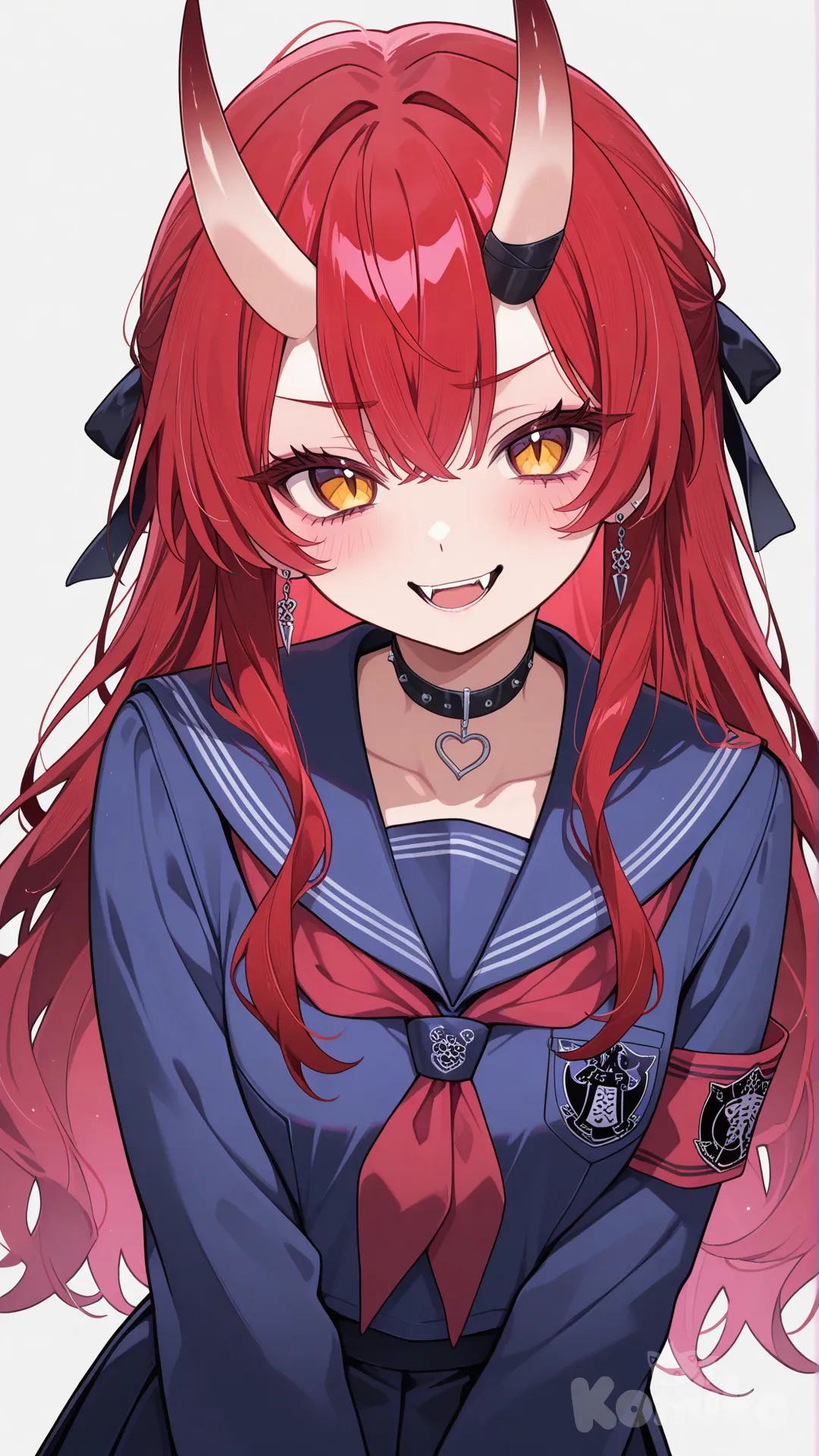 Tougen AnkiKuina ,Oni ,anime,Rasetsu Academy,Oni Corporation