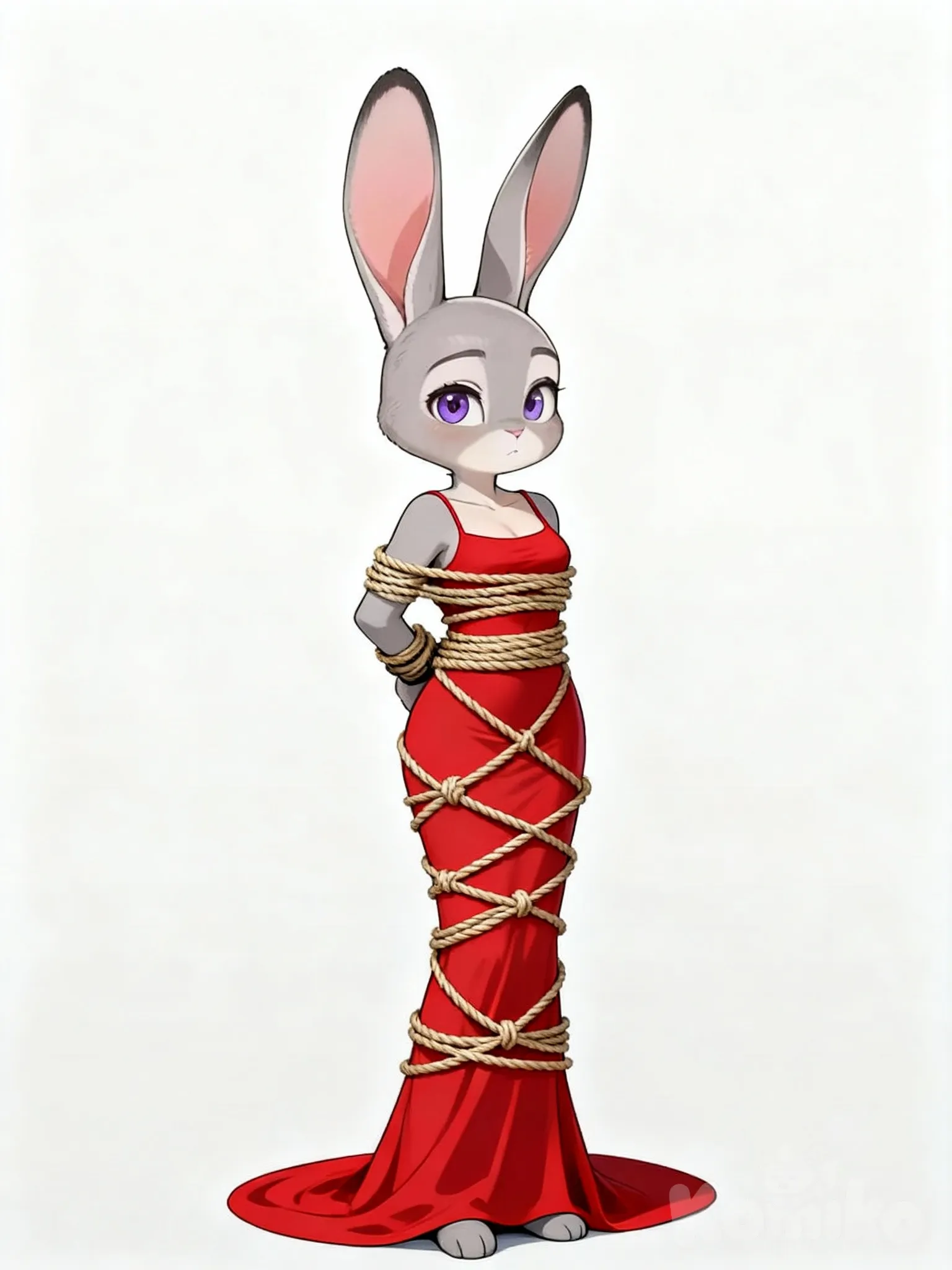 Judy Hops Tied Up