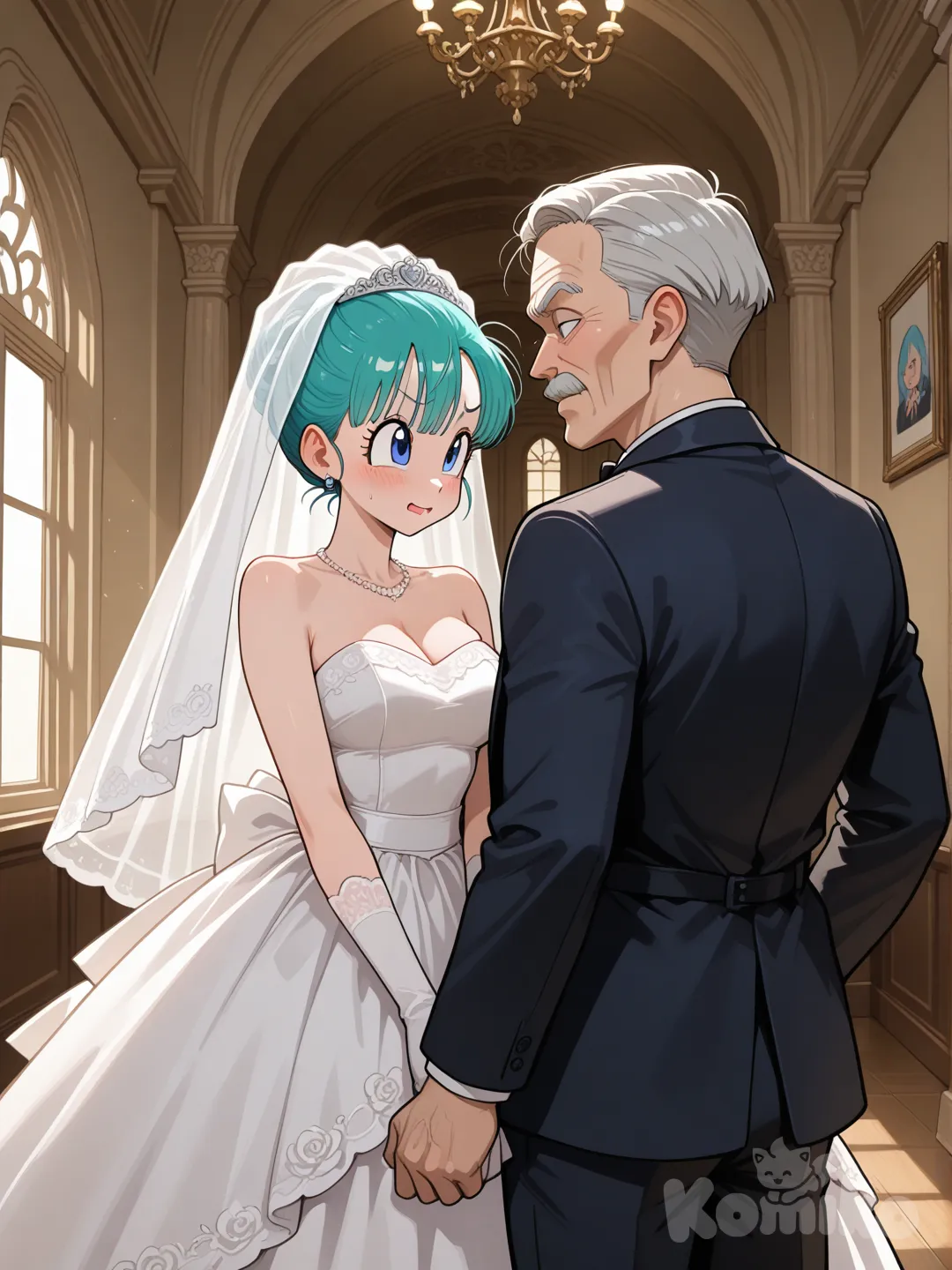 The old man and bulma 