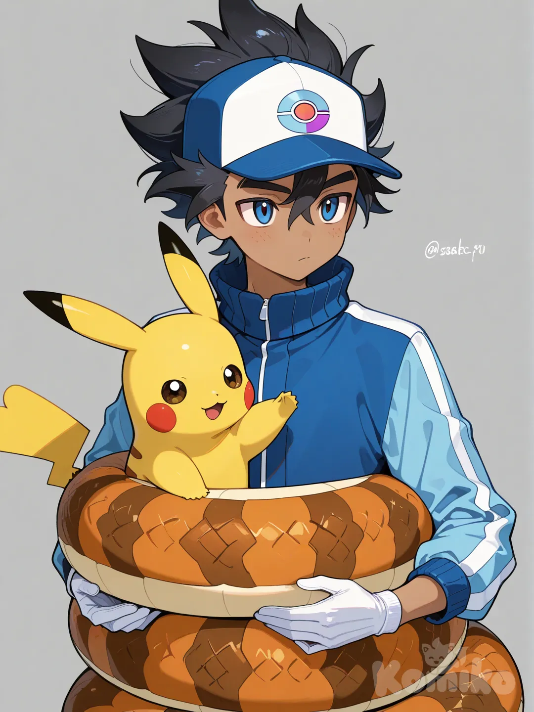 Ash,naga,pokemon
