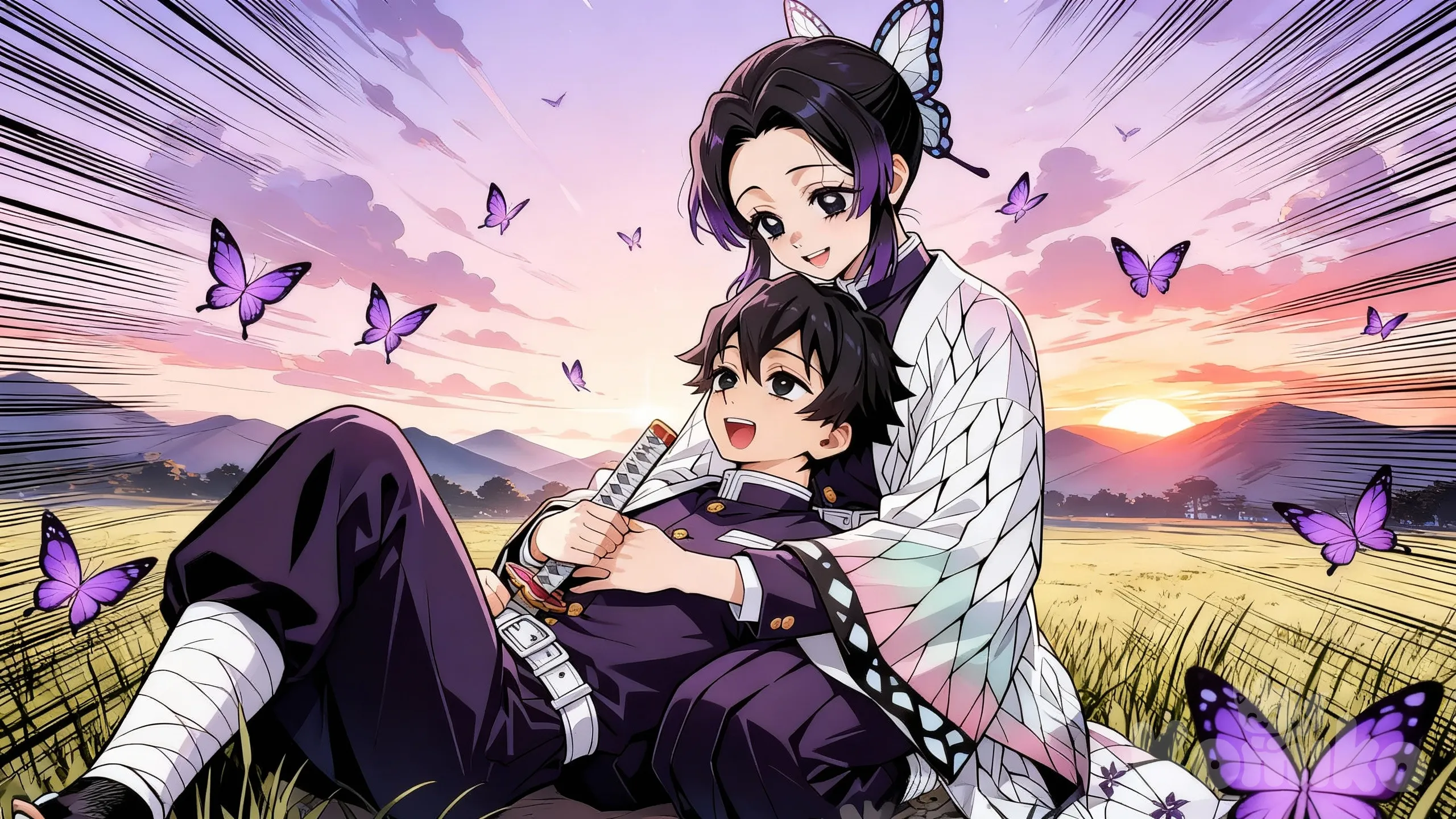 generate the same one, manga style