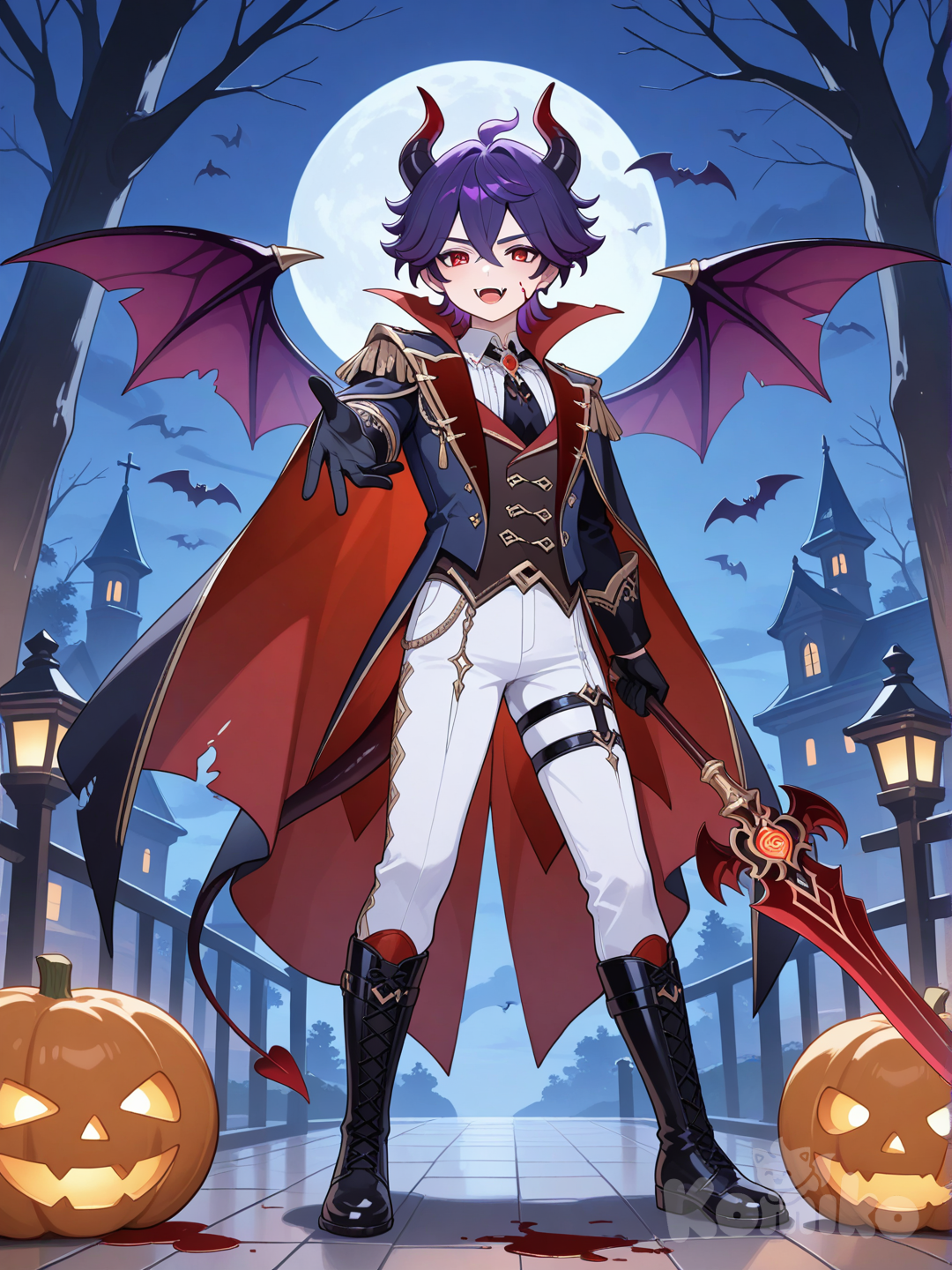 Durin genshin impact vampiro 