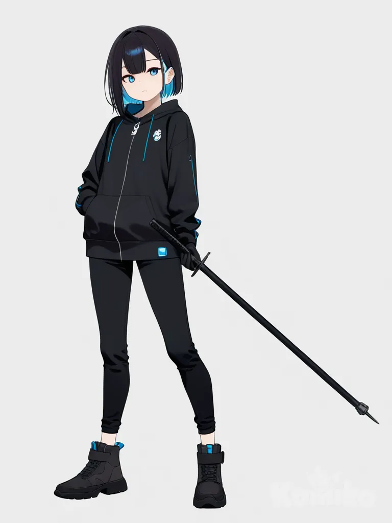 single character, full body, looking at viewer, anime style, simple background, white background