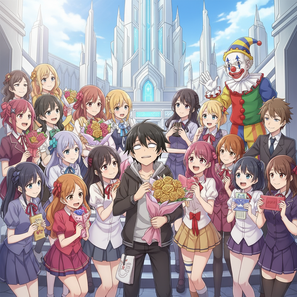 Kita buat cerita berjudul Phantom Agents. Tokohnya director Vortex, Herlina, herobrine, vex, Astro, Ezio, hayami, Liana dan Naomi. Mereka adalah agen rahasia yang bernama P. H. A. N. T. O. M (Prime Hidden Assault Nationwide Tactical Operative Mission). Mereka berada di kota paling canggih dan modern. Kota itu bernama Cybera. Director Vortex adalah pemimpin dari agen rahasia PHANTOM, berusia 36 tahun, berambut cokelat kehitaman pendek, mata cokelat, memakai sarung tangan pintar dan selalu memakai kacamata. Herlina adalah kakak kembar dari herobrine yang berusia 12 tahun, berambut hitam panjang dengan poni kiri, mata hitam, senjata sniper laser kembar dengan herobrine, dan selalu memakai bando hitam. Herobrine adalah adik kembar dari Herlina yang berusia 12 tahun, berambut hitam pendek berponi kiri, mata putih, dan memiliki senjata sniper laser kembar dengan Herlina. Vex berusia 12 tahun, berambut pirang rapi, mata merah, memakai sarung satu tangan, dan senjata shotgun laser. Astro berusia 12 tahun, berambut hitam kebiruan pendek dengan poni kanan, mata biru, memakai sepatu cepat, dan senjata busur listrik laser. Ezio berusia 12 tahun, berambut hitam pendek dengan poni belah dua, mata kuning, dan senjata pistol laser. Hayami berusia 12 tahun, berambut cokelat terang poni rata, mata cokelat terang, selalu memakai headset canggih, memiliki dua sayap kuning di punggung dan senjata sarung tangan tembakan laser. Liana berusia 12 tahun, berambut ungu dengan poni belah dua, mata ungu, memakai anting kristal ungu, dan senjata kerambit. Naomi berusia 12 tahun, berambut hitam di kuncir dua dengan poni rata, mata hijau, memakai kacamata, dan senjata belati. Mereka adalah agen rahasia yang memiliki markas yang tidak diketahui oleh siapapun. Mereka tidak boleh diketahui oleh siapapun bahwa mereka adalah agen rahasia. Mereka sekolah di sekolah paling megah di cybera yaitu Cyber Academy dan tinggal di apartemen pribadi yang hanya dihuni oleh director Vortex dan delapannya lagi yaitu ,Herlina,herobrine, vex, liana,hayami,naomi,astro,dan Ezio. Mereka bukan hanya agen rahasia biasa, mereka adalah agen rahasia paling mematikan sedunia. Mereka memiliki skill dalam bertarung, membela diri, pertahanan dan bersenjata. Di sekolah mereka paling pintar, paling jenius. Agen paling mematikan adalah sikembar sniper terutama herobrine. Walaupun herobrine usianya paling muda dari yang lain, ia yang paling mematikan dari yang lain dan paling gesit, ia bisa menembak dalam Sekejap saja sudah ending. Jika herobrine sudah membidik mu, selamat makan kamu hanya memiliki 0,001 detik untuk kabur atau berdoa. Namun mereka juga memiliki waktu untuk bermain yang isinya hanya tawa, canda, dan hal konyol dari herobrine. Vortex juga memiliki humor dan jokes level dewa. Agen rahasia hanya ada delapan agen muda dan satu pemimpin. Vortex bukan hanya pemimpin melainkan ia juga dianggap sebagai ayah bagi delapan anak itu. Tinggi badan Vortex 200 cm, Herlina 150 cm, vex 158, Ezio 156, astro 157, hayami 152, Naomi 150, liana 156 dan herobrine 148. Di rumah mereka hanya memakai baju biasa sesuai selera mereka namun ketika menjadi agen mereka memakai baju khusus masing-masing. Di sekolah herobrine dibilang sangat tampan oleh para siswi. Apartemen pribadi milik mereka berlantai 200 dan paling megah, mewah, dan canggih. Delapan anak itu kelas 6. Di sekolah, mereka Berutinitas seperti biasa dan melakukan kegiatan sekolah. Mereka belajar dengan mudah kecuali bagi herobrine,vex,astro,dan Ezio sangat sulit melakukan senam irama atau senam biasa. Di rumah saat waktu makan, herobrine, vex, astro ezio dan Vortex yang pura-pura makanan para anak cewek itu enak walaupun tidak sesuai kebenarannya. Mereka semua tidak ada yang boleh memberitahu bahwa mereka agen dan mereka harus bersikap seperti orang normal. Cerita ini campuran slice of life yang penuh humor dan jokes. Di apartemen mereka memiliki kamar masing-masing yang isinya tidak usah dipertanyakan milik para cowok. Astro, vex, Ezio juga memiliki humor dan jokes namun tidak seperti Vortex dan herobrine yang tingkat dewa. Di sekolah sayap yang dikenakan hayami tidak dipakai karena mereka tidak boleh diketahui. Vortex juga memakai pakaian seperti orang normal agar tak dicurigai. Di sekolah Guru tetap manusia. Vortex juga sering datang diam-diam ke sekolah hanya untuk melihat para agent menjalani kehidupan di sekolah dan herobrine yang memiliki banyak fans cantik-cantik. Vortex juga sering menghilang dari markas, entah jalan-jalan ke kota, nongkrong bareng orang random, memata-matai agen saat sekolah, dan melakukan hal gabut karena tidak punya teman saat para agen sekolah. Jika ada misi, gelang akan berbunyi dan menampilkan hologram Vortex yang berbicara langsung dengan para agen untuk menghampiri mereka di dekat sekolah mereka atau lainnya. Vortex selalu datang ke sekolah untuk memata-matai para agen dan herobrine yang dikelilingi fans,ia menyamar sebagai penjual jajanan gratis, petugas kebersihan yang entah ngebersihin apa, atau lainnya dan ia selalu memakai baju samaran yang sangat konyol seperti badut, dan kadang ia selalu muncul di hologram saat ada misi walaupun ia sedang berhadapan langsung dengan para agen. Cerita ini agak kebanyakan slice of life. Kehidupan misi hanya misi ringan seperti menangkap kriminal, atau lainnya. Siswi-siswi sering memberikan buket bunga besar yang super mahal, cokelat, makanan yang mewah,dan surat cinta yang menumpuk bahkan salah satu dari mereka tergila-gila dengan herobrine dan rela memberikan banyak makanan besar dan buket yang isinya mawar emas bahkan berlian yang harganya tidak usah dipertanyakan. Para siswi berlomba-lomba demi mendapatkan herobrine dengan berbagai benda yang mahal bahkan sampai membuat vex, astro, Ezio iri . Bahkan saat herobrine jalan saja dikerumuni oleh siswi yang sangat cantik pula seperti bodyguard dan setiap harinya bertambah 99 %. Herobrine sering dikepung para fans yang cantiknya seperti orang Korea. Di kantin,dikelas,dilapangan, bahkan di tempat lingkungan sekolah. Ceritanya itu banyak humor, slice of life herobrine di sekolah, di rumah,dan misi dan lain-lain. Vex suka bingung director mereka jenius atau sakit jiwa. Vortex suka nyindir musuh saat misi. Vortex suka ngomong sama kucing walaupun kucingnya juga males mendengarkan orang sakit jiwa bahkan musuh pun menyerah. Para siswi yang ngefans herobrine pada berebutan bahkan ada yang mau kencan, nyewa restoran, bahkan membeli barang dari luar negeri yang sangat mewah. saat misi masuk, mereka juga tetap bercanda karena hidup mereka akan sepi jika tidak ada tawa dan canda. Di dalam kamar herobrine penuh boneka kucing, poster kucing bahkan mainan kucing. Vortex juga menyimpan foto momen imut para agen muda. Namun Herlina dan herobrine saat wajah mereka sedang mode imut, mukanya sangat mirip bahkan tidak bisa dibedakan. Di sekolah Vortex menyamar dengan kostum konyol, mencolok, dan kelakuan aneh namun guru-guru sering mengganggap Vortex adalah pegawai sangat rajin dan dermawan karena memberi jajan gratis bahkan kepala sekolah pun menyetujuinya. Bahkan Vortex juga suka menyamar namanya bahkan ia pura-pura tidak kenal dengan agen muda saat disekolah. Kita mulai deskripsinya versi sangat panjang.