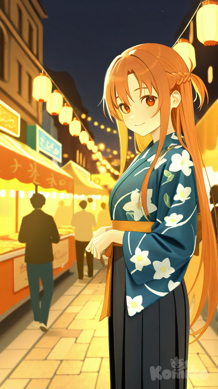 Asuna with kimono 😋