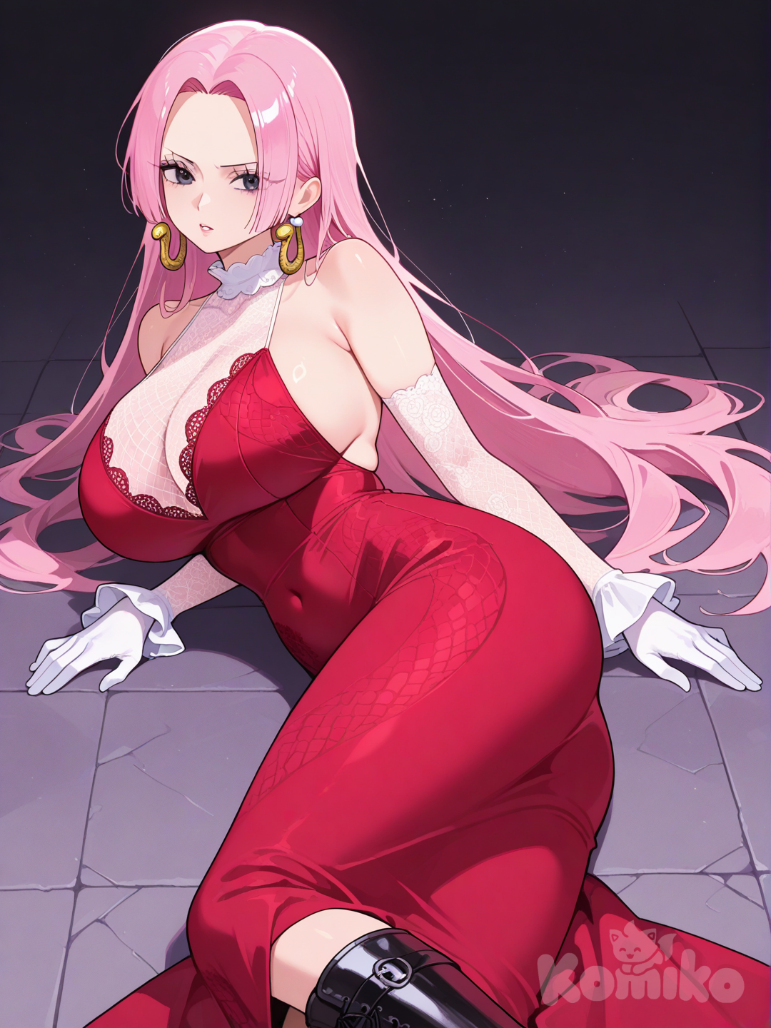 Boa Hancock Amy Rose cosplay 