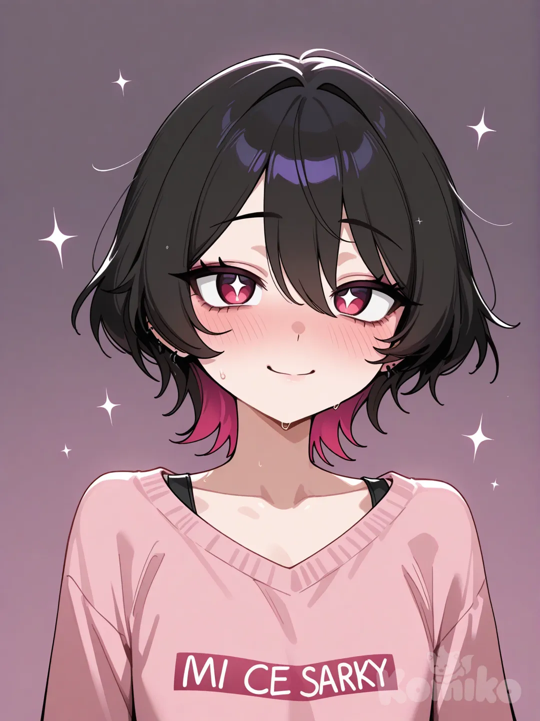 Sumí- anime screencap, [pop-anime-style], anime coloring