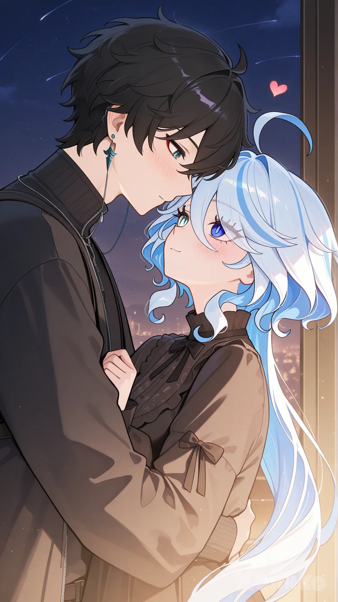 @Furina_(Genshin_Impact), @Dan_Heng_(Honkai:Star_Rail) have romantic