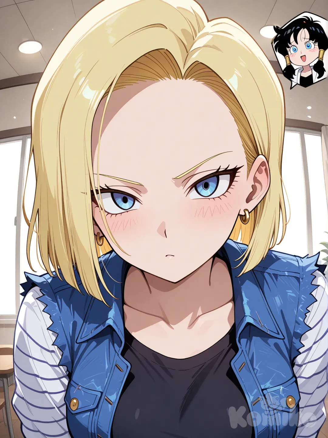 Videl and Android 18