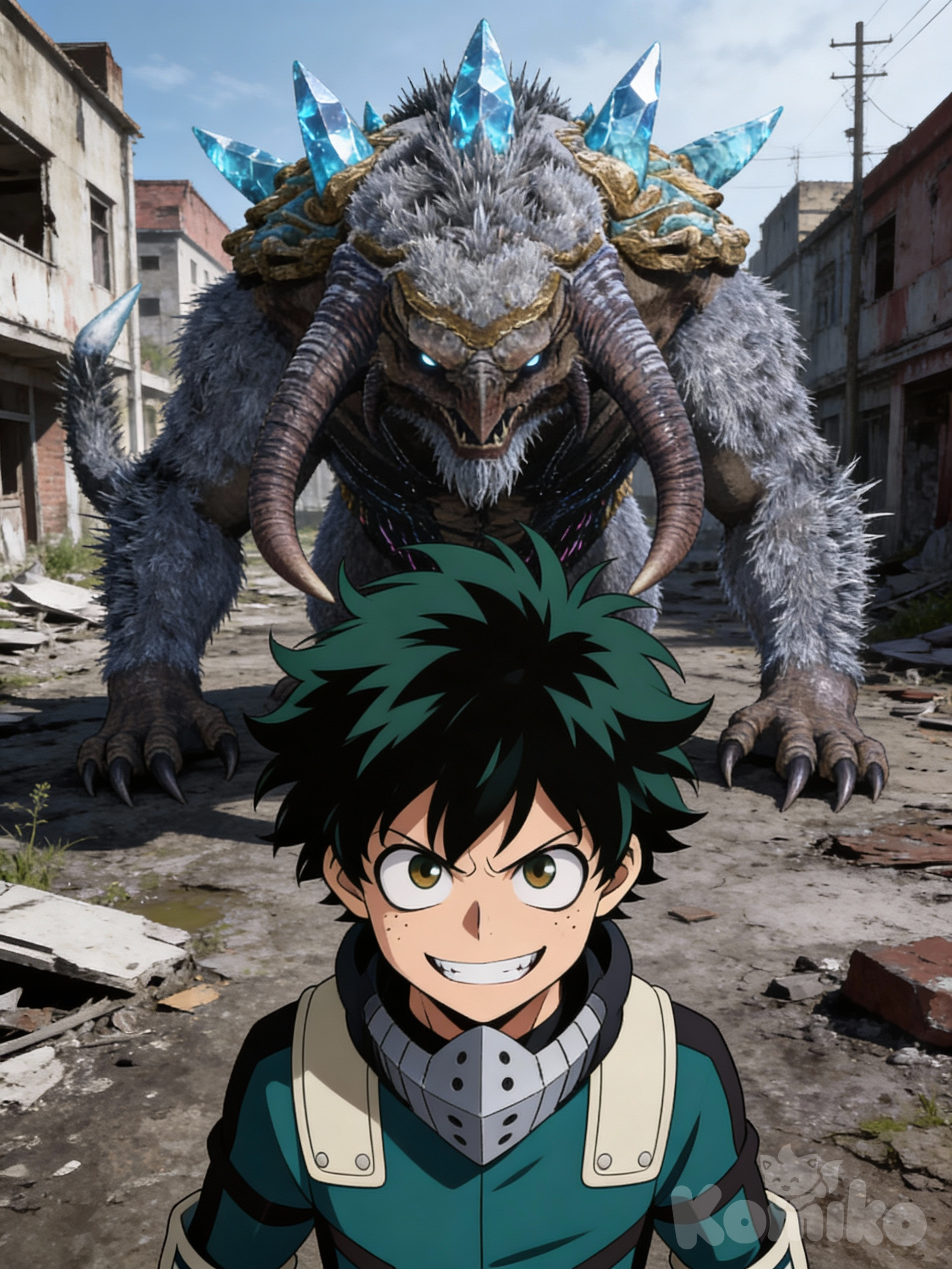 que los heroes y villanos se arrodilles