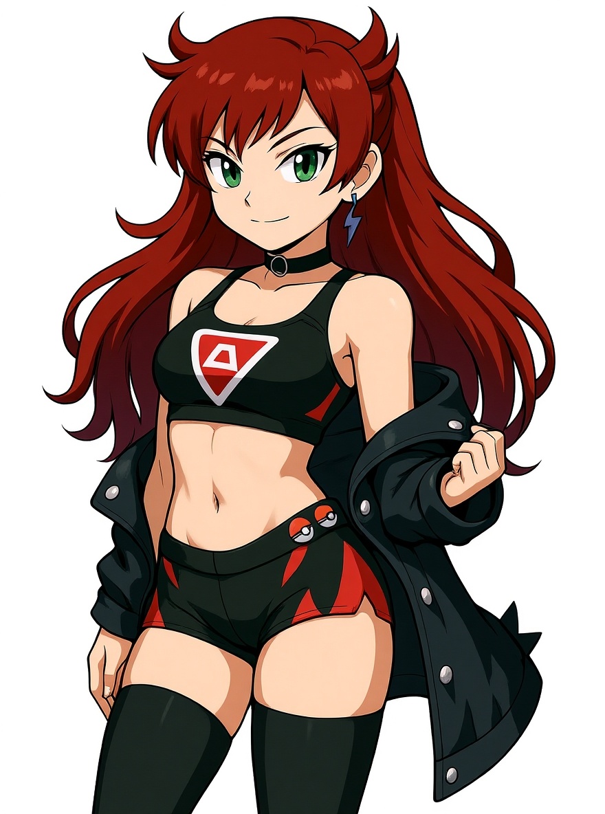 single character, full body, looking at viewer, anime style, simple background, white background