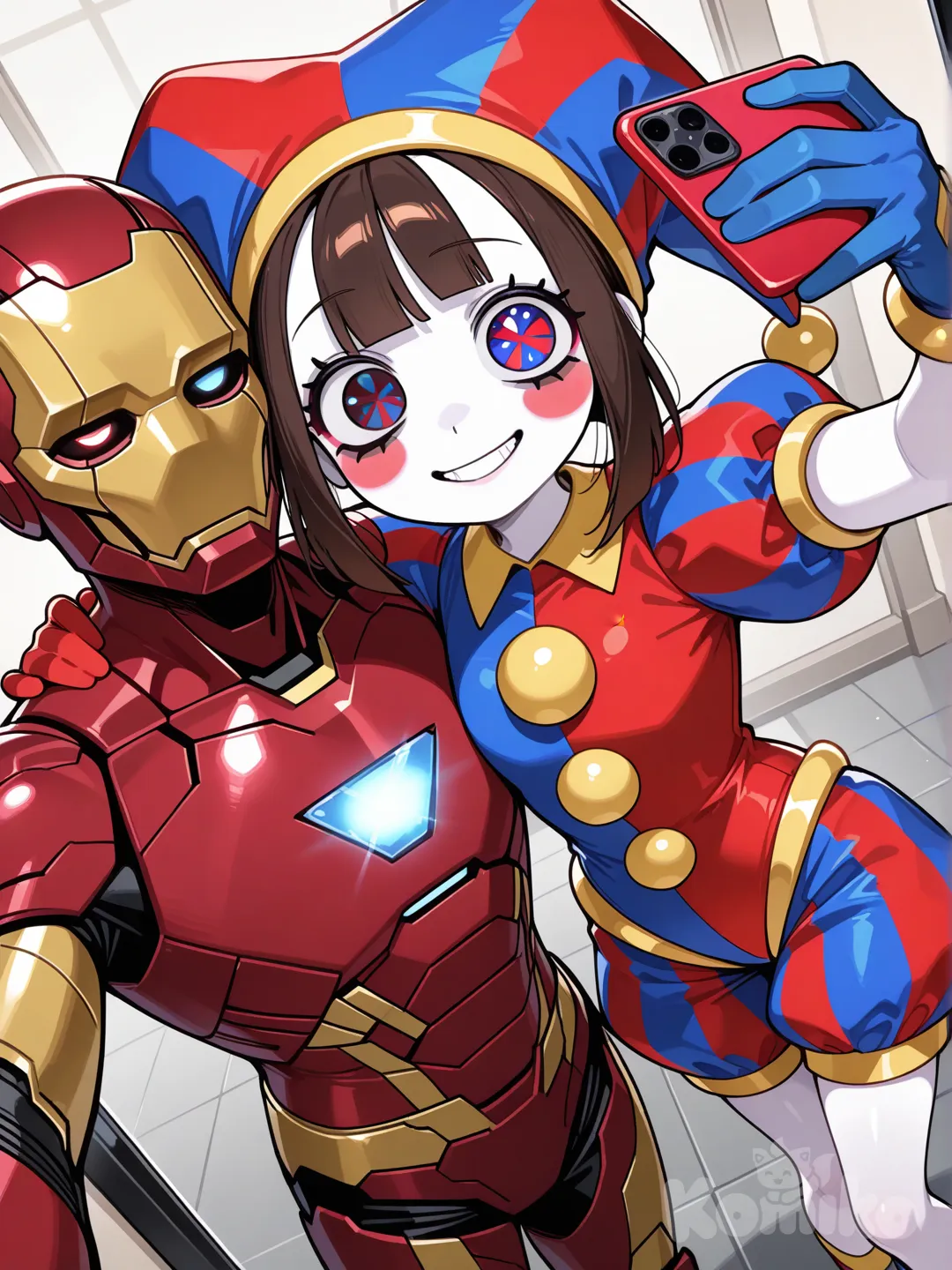 HERMOSO, jsjsj como siempre iron Man el mejor