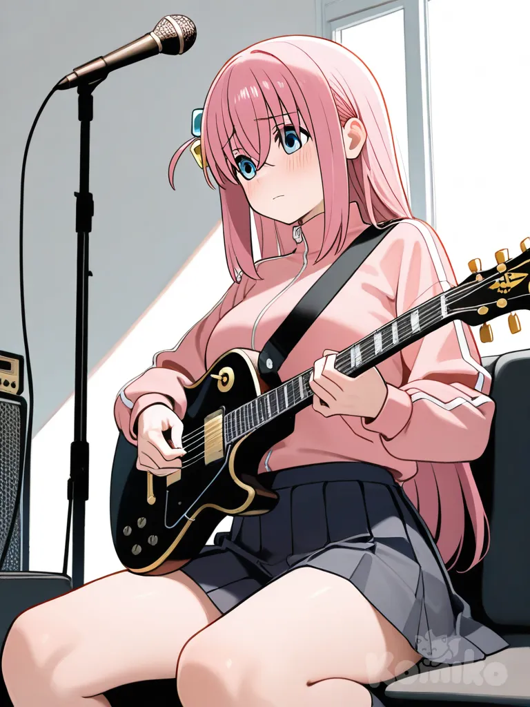 gotoh hitori, electric guitar, playing instrument