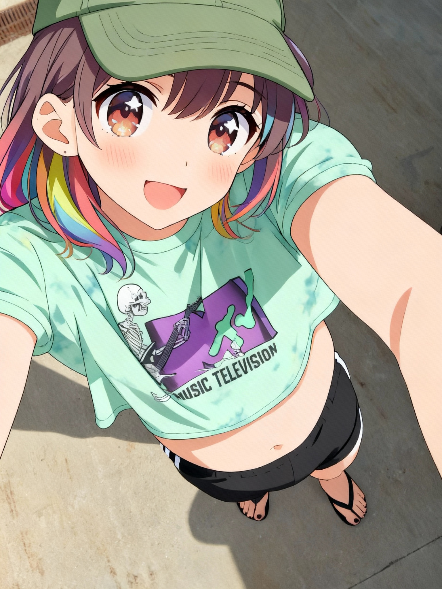 Turn person into cute anime girl