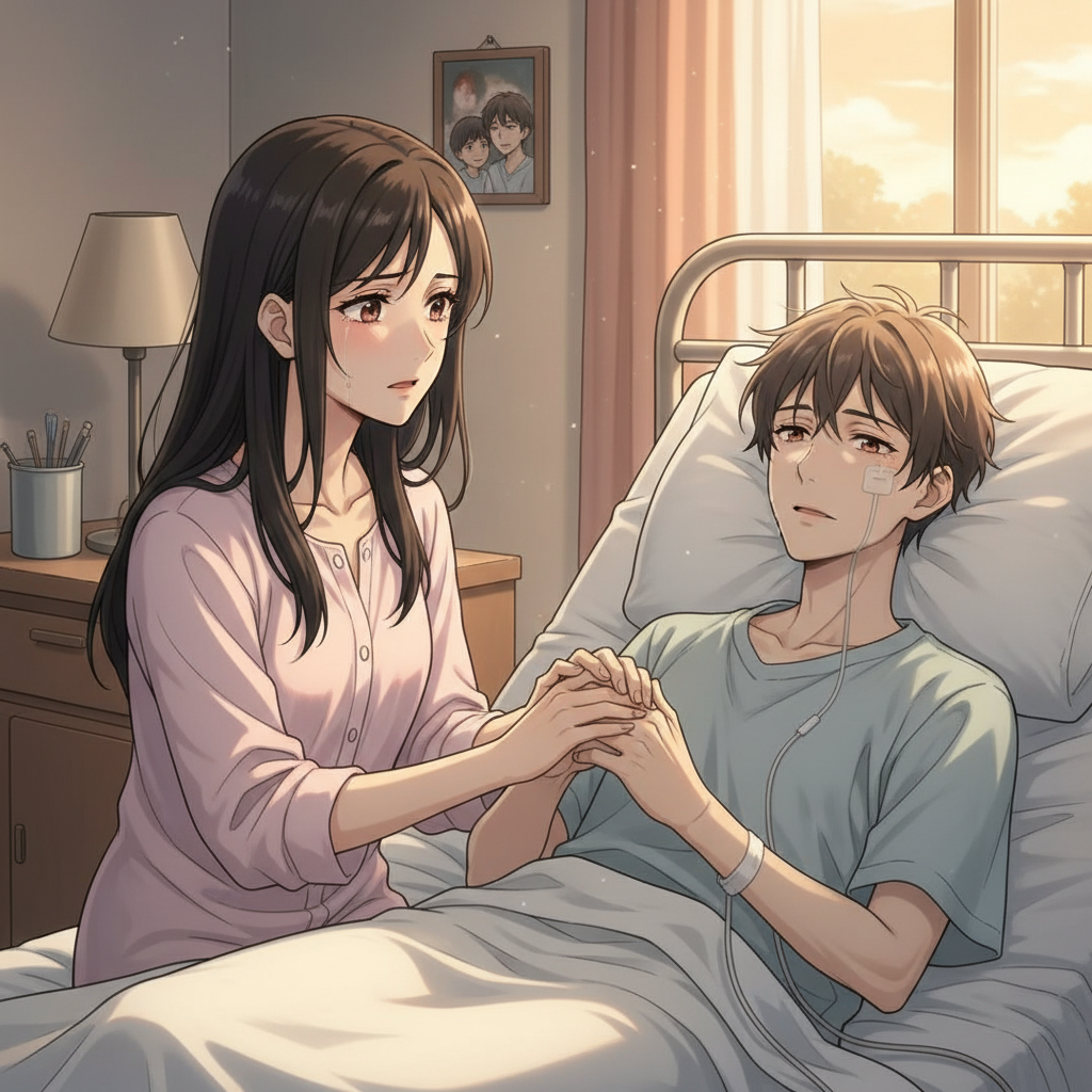 Escena: Juan en su cama, débil, tomando la mano de Matilde.
Personajes: Juan, Matilde.
Diálogo:
Juan: “Prométeme que cuando ya no pueda más, no me conecten a máquinas. Solo quiero estar tranquilo contigo y con Andrés.”
Narrador: Juan deja clara su voluntad.
Viñeta 2 – Matilde reflexiona
Escena: Matilde sola, con lágrimas en los ojos, recordando lo que él le dijo.
Personajes: Matilde.
Diálogo:
Matilde (pensando): “Él fue muy claro conmigo… yo sé lo que quería.”
Narrador: La esposa conoce la voluntad de su pareja.
Viñeta 3 – La familia en desacuerdo
Escena: Los padres y hermanos alrededor de la cama, con expresiones tensas.
Personajes: Madre, padre, hermanos, Matilde.
Diálogo:
Madre: “¡No! A mi hijo no lo vamos a dejar morir así. Exijo que lo atiendan con todo lo que haya.”
Narrador: Los familiares no aceptan la decisión.
Viñeta 4 – Médico aclara la situación
Escena: El médico frente a la familia, con expresión seria.
Personajes: Médico, Matilde, padres.
Diálogo:
Médico: “El problema es que no existe un documento escrito de voluntad anticipada. Legalmente debemos escuchar a toda la familia.”
Narrador: La falta de un documento complica las decisiones.
Viñeta 5 – Dilema ético en el equipo de salud
Escena: Pasillo del hospital, médicos y enfermera conversando con preocupación.
Personajes: Enfermera, médico.
Diálogo:
Enfermera: “Reanimarlo solo aumentará su sufrimiento.”
Médico: “Pero la familia insiste, y nos presionan para trasladarlo a UCI.”
Narrador: Surge un conflicto ético entre prolongar la vida o respetar la dignidad.
Viñeta 6 – Objeción de conciencia
Escena: Enfermera discutiendo con gesto de frustración.
Personajes: Enfermera.
Diálogo:
Enfermera: “Esto no es cuidado, es prolongar la agonía de un paciente sin posibilidades de recuperación.”
Narrador: Parte del equipo rechaza la decisión.
Viñeta 7 – Exigencia del padre
Escena: Padre alterado, levantando la voz.
Personajes: Padre, médico.
Diálogo:
Padre: “¡Exijo que lo lleven a UCI! No lo dejen morir en casa como si nada.”
Narrador: La presión familiar aumenta.
Viñeta 8 – Ingreso a UCI
Escena: Juan intubado y conectado a monitores en la UCI.
Personajes: Juan, personal de salud.
Narrador: “Juan fue intubado e ingresó a la UCI. Iniciaba así la fase de agonía avanzada.”
Viñeta 9 – Signos de agonía
Escena: Primeros signos visibles: cianosis, respiración asistida, fármacos.
Personajes: Juan, enfermera observando.
Narrador: “Cianosis, respiración artificial sin respuesta, dependencia de vasopresores. El cuerpo mostraba el final inevitable.”
Viñeta 10 – Dolor de Matilde
Escena: Matilde junto a la cama, sosteniendo la mano de Juan.
Personajes: Matilde, Juan.
Diálogo:
Matilde (llorando): “Esto no es lo que él quería… él quería paz, no máquinas.”
Viñeta 11 – La úlcera terminal
Escena: Enfermera mostrando la lesión a la familia.
Personajes: Hermana, enfermera.
Diálogo:
Hermana: “¡Miren esa llaga! No lo cuidaron bien.”
Enfermera: “No es descuido, es una úlcera terminal de Kennedy, signo del proceso natural de muerte.”
Viñeta 12 – Comunicación difícil
Escena: Discusión frente a la cama de Juan.
Personajes: Matilde, padre, médico.
Diálogo:
Matilde: “Les suplico que respeten lo que él pidió: no más tubos ni procedimientos invasivos.”
Padre: “¡No puedo aceptar que lo dejen morir así!”
Viñeta 13 – Mediación del médico
Escena: Médico hablando con firmeza frente a la familia.
Personajes: Médico, padres, Matilde.
Diálogo:
Médico: “Entiendo su dolor, pero los tratamientos ya no cambian el desenlace. Solo alargan su sufrimiento.”
Viñeta 14 – El desenlace
Escena: Monitor plano, Matilde abrazando a Andrés, los padres cabizbajos.
Narrador: “Juan falleció en la UCI, conectado a las máquinas, sin que su voluntad fuera plenamente respetada.”
Viñeta 15 – Reflexión final
Escena: Fondo con velas encendidas y mensaje escrito.
Narrador: “La ausencia de voluntad anticipada llevó a un final con más dolor. El cuidado paliativo busca dignidad y calidad de vida, no prolongar la agonía.”