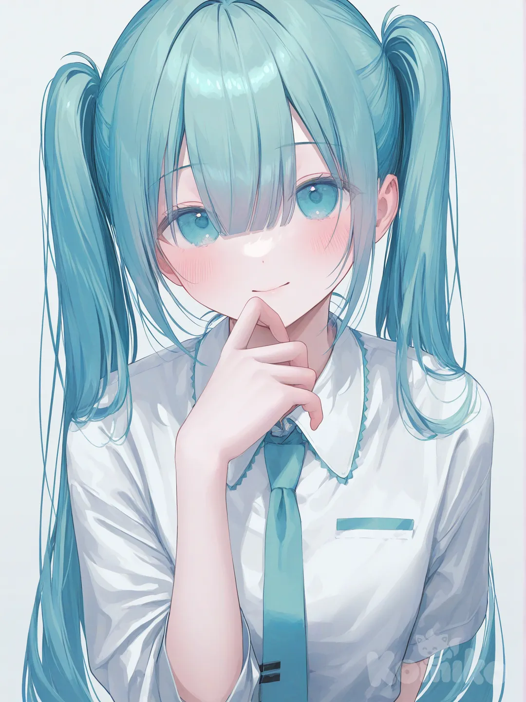 [soft-pastel-style] hatsune miku