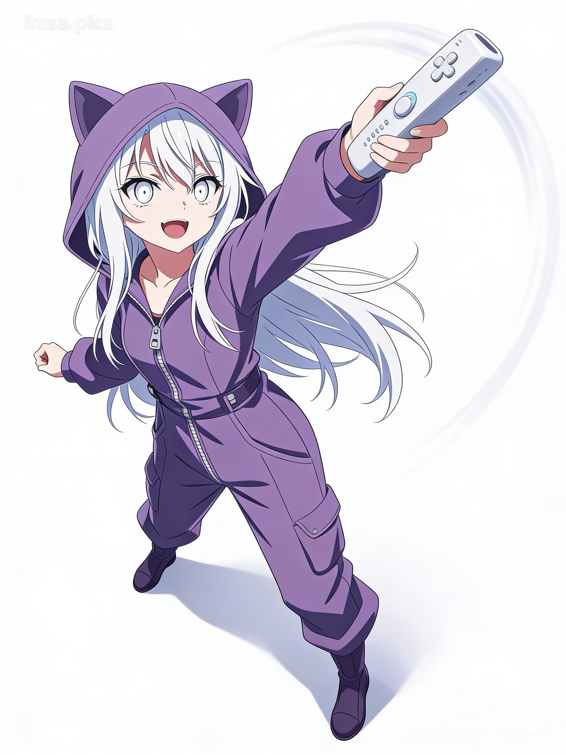 Unknown Girl play Wii (OC)