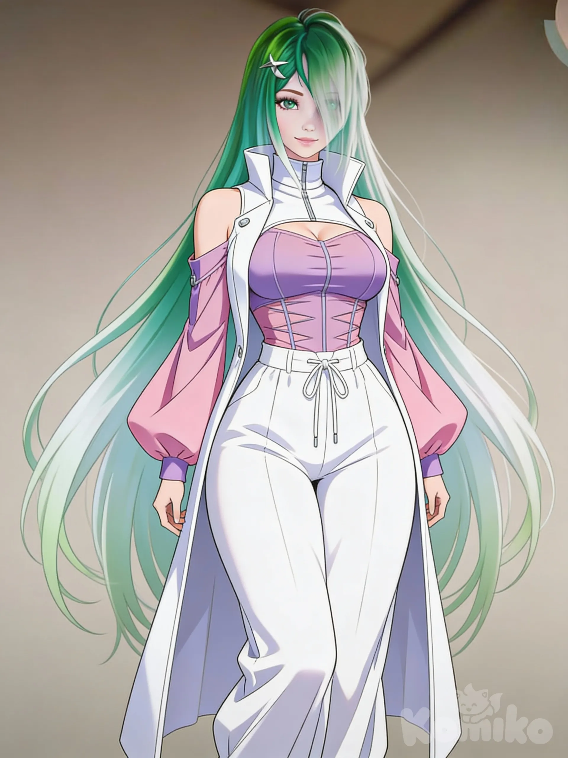 Belleza de Moda Futurista 