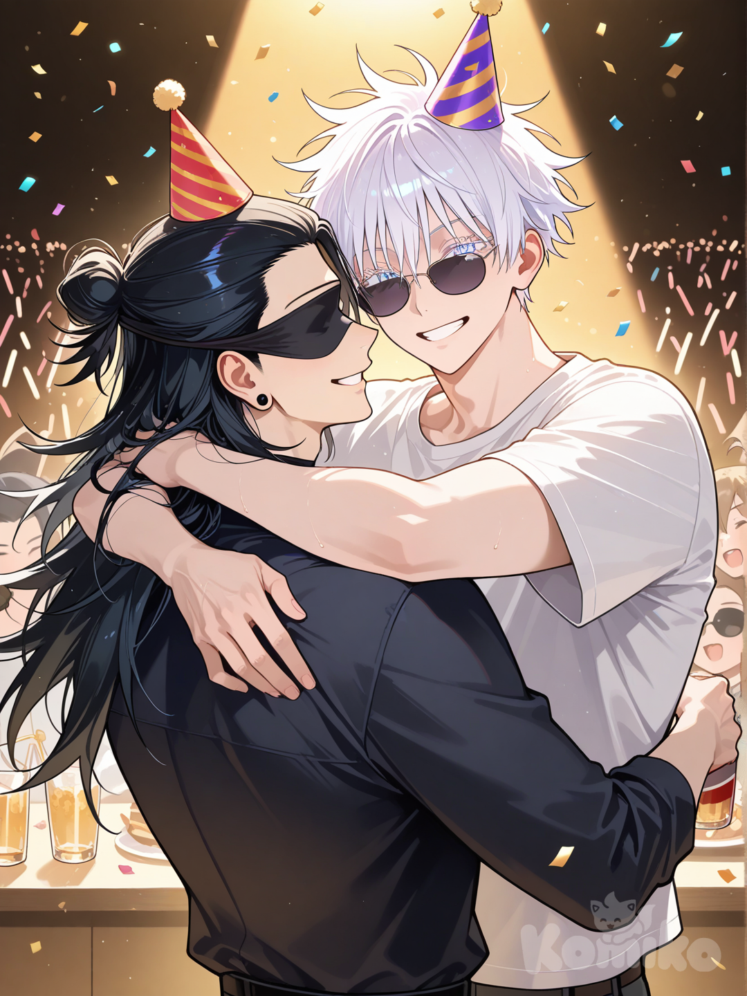 Tristemente no pudimos ver a estos amigos así. 