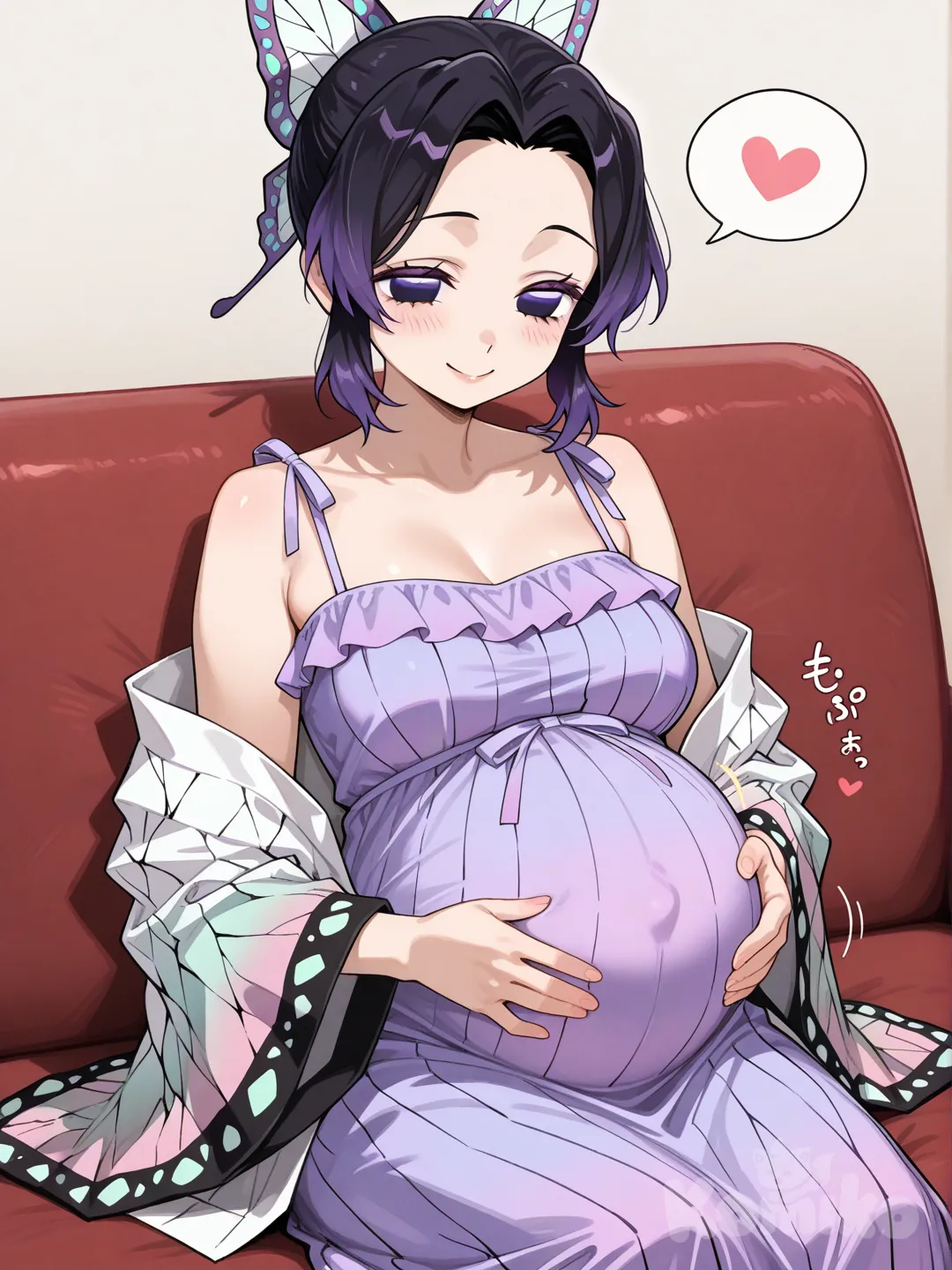 Pregnant Shinobu
