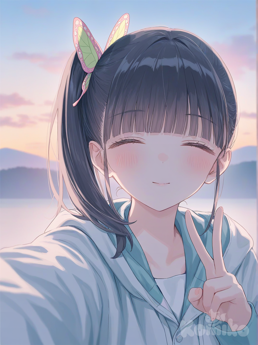 kanao selfie in the mountains pt 2