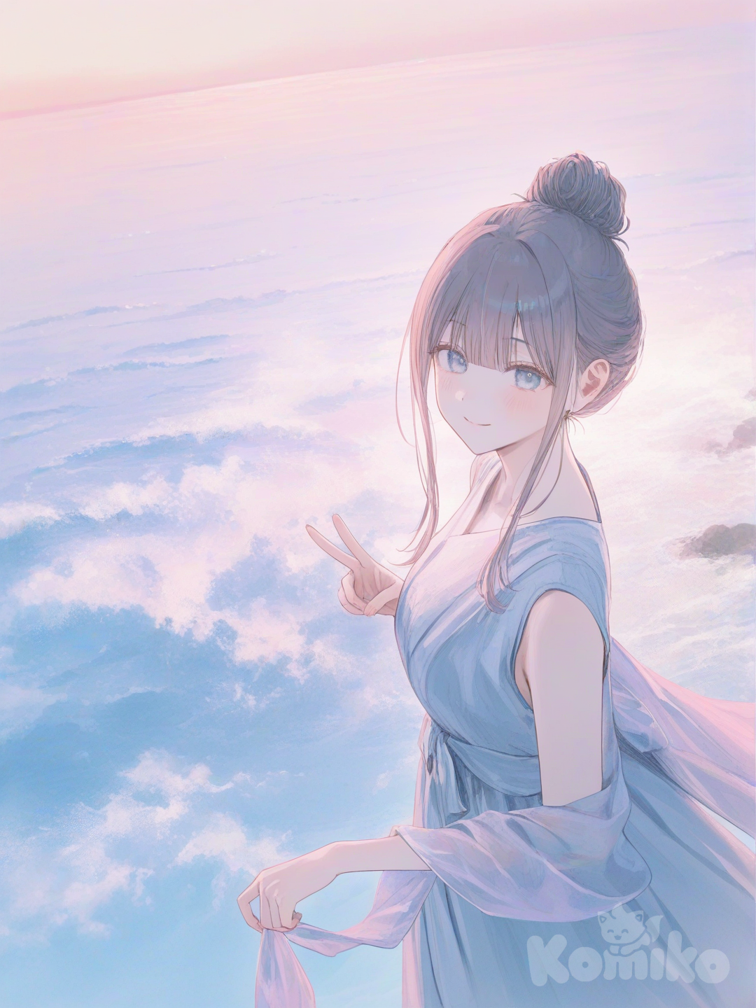 selfie from the skies