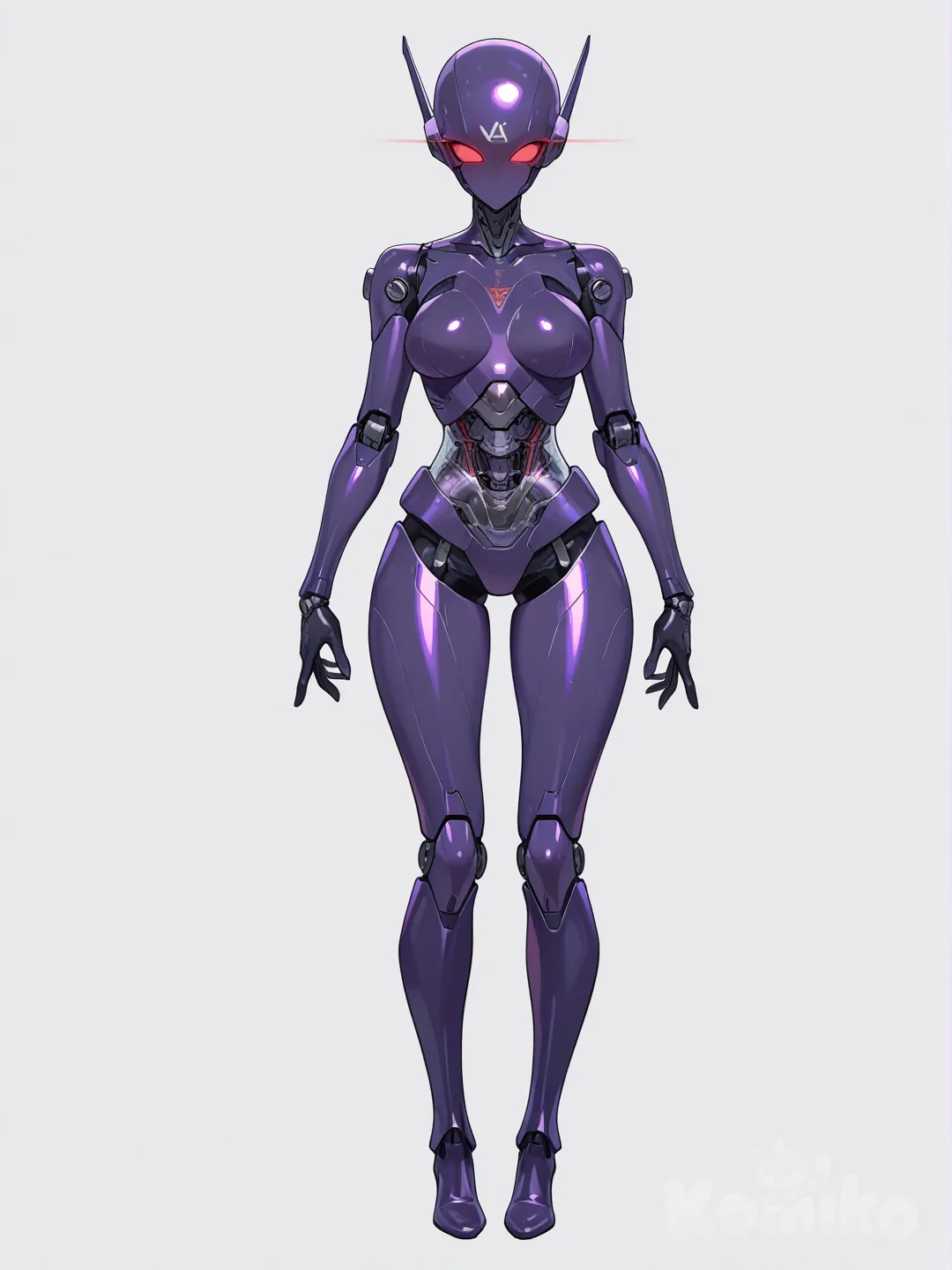 Female-type robot