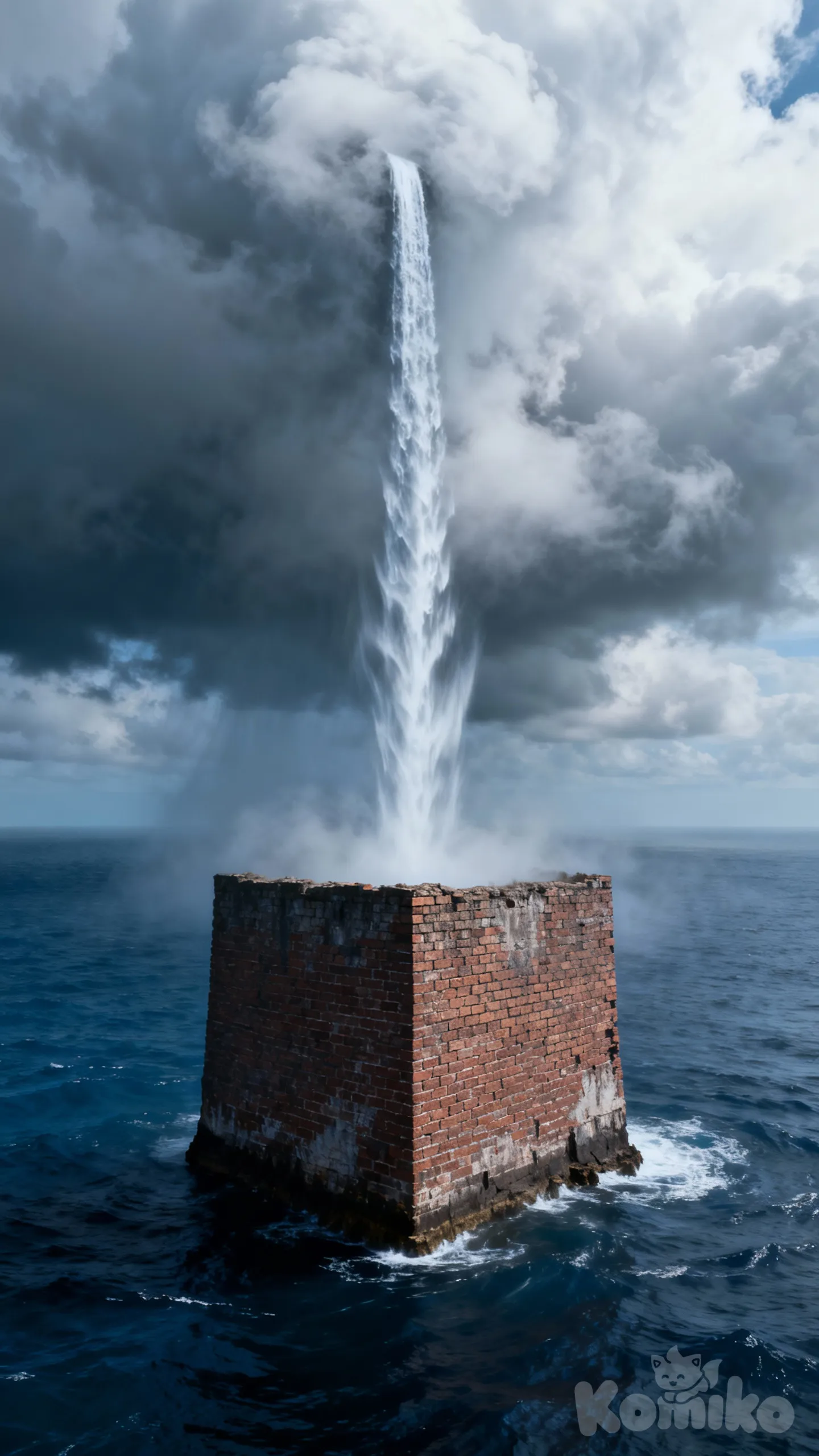 Primitive receiver of celestial water