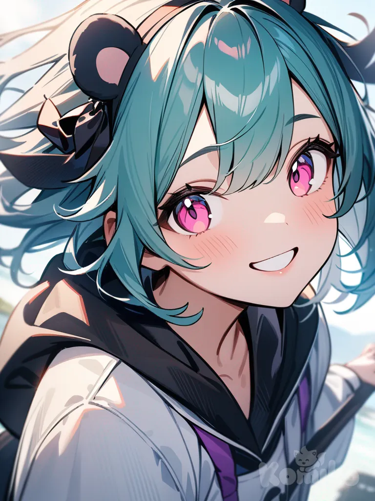 her eyes are amazing and smile