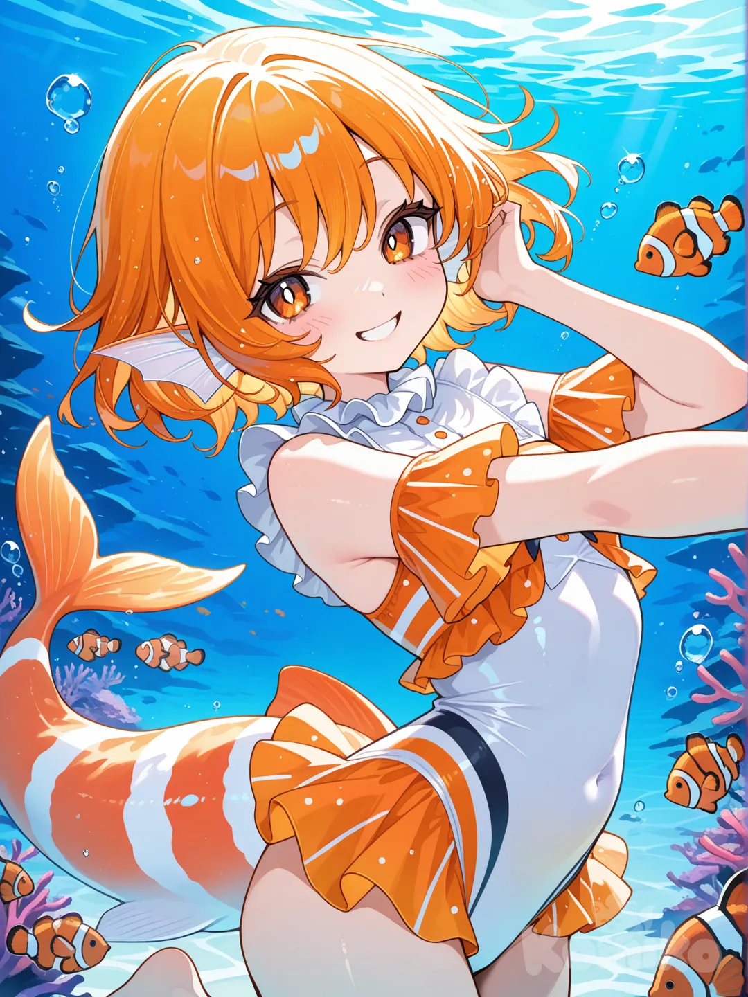 Why did the scuba divers start laughing? They saw a clownfish.