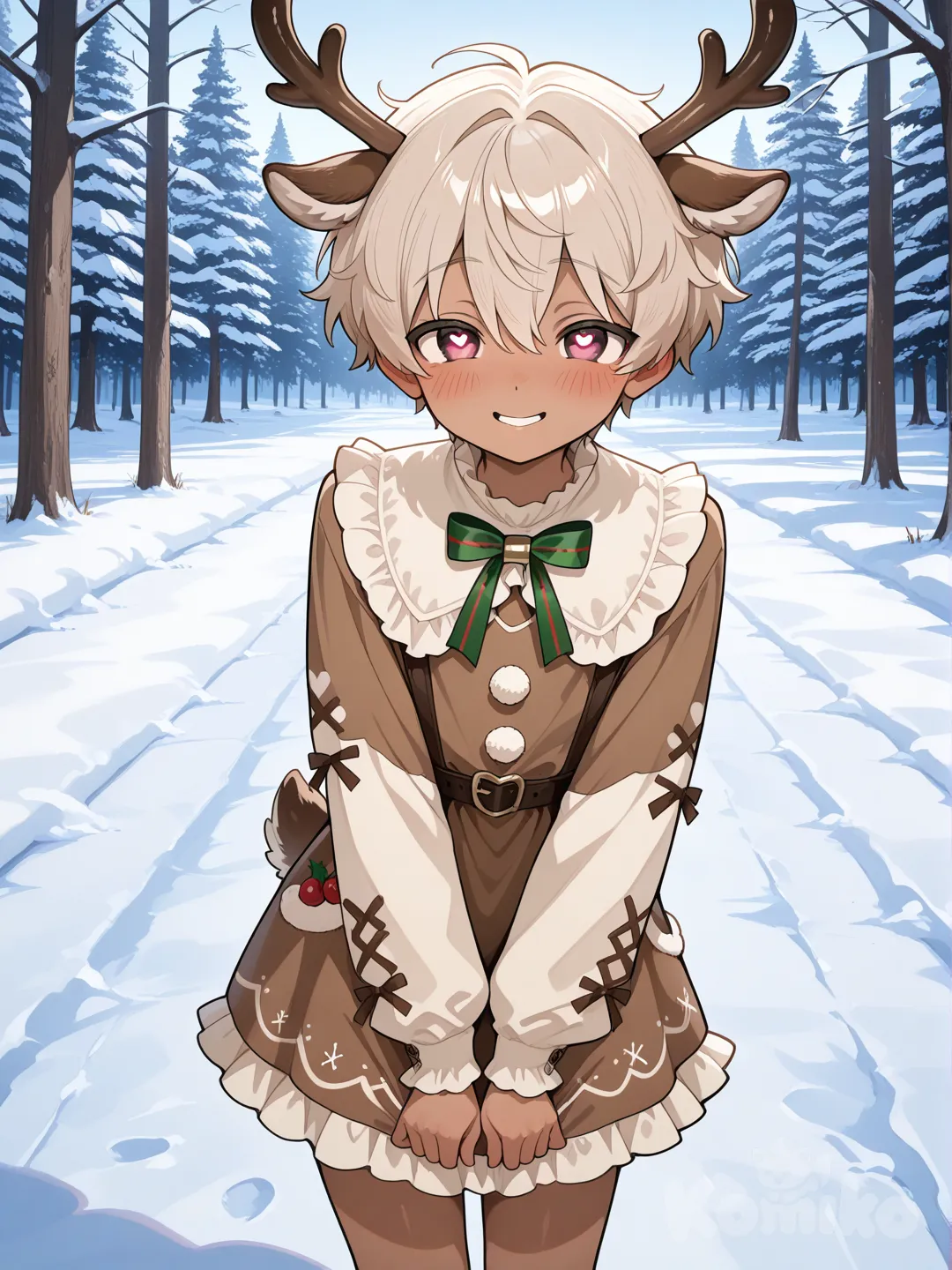 comic the funny reindeer