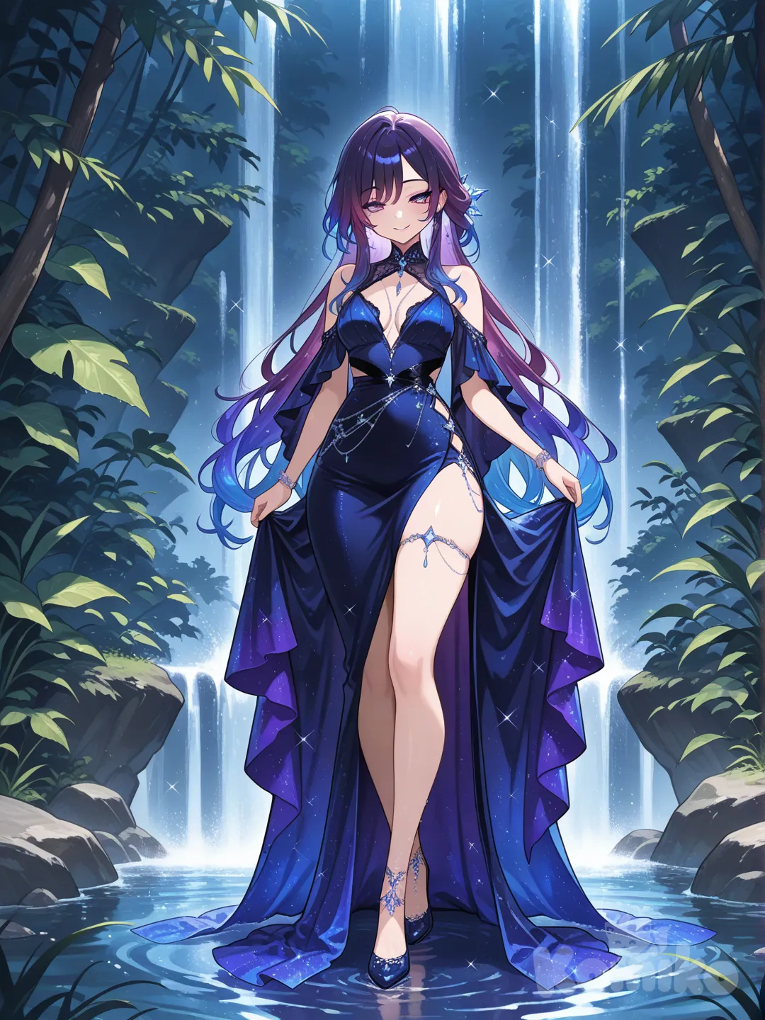 water dark queen sister of water light queen