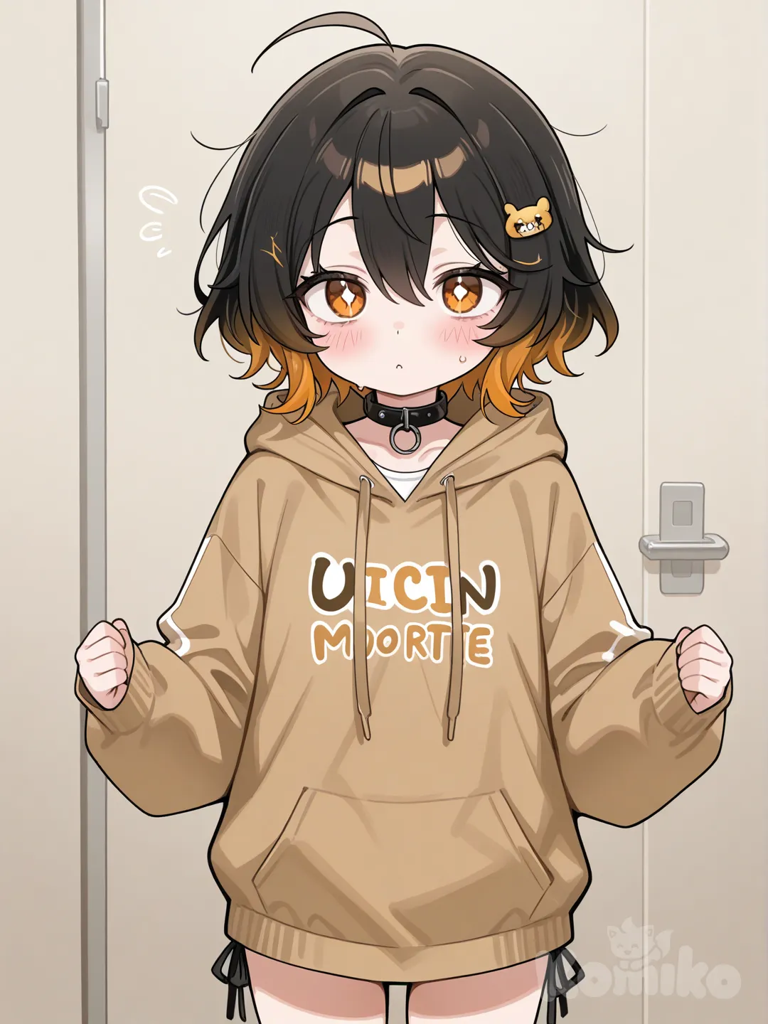 fal---cute anime bear girl