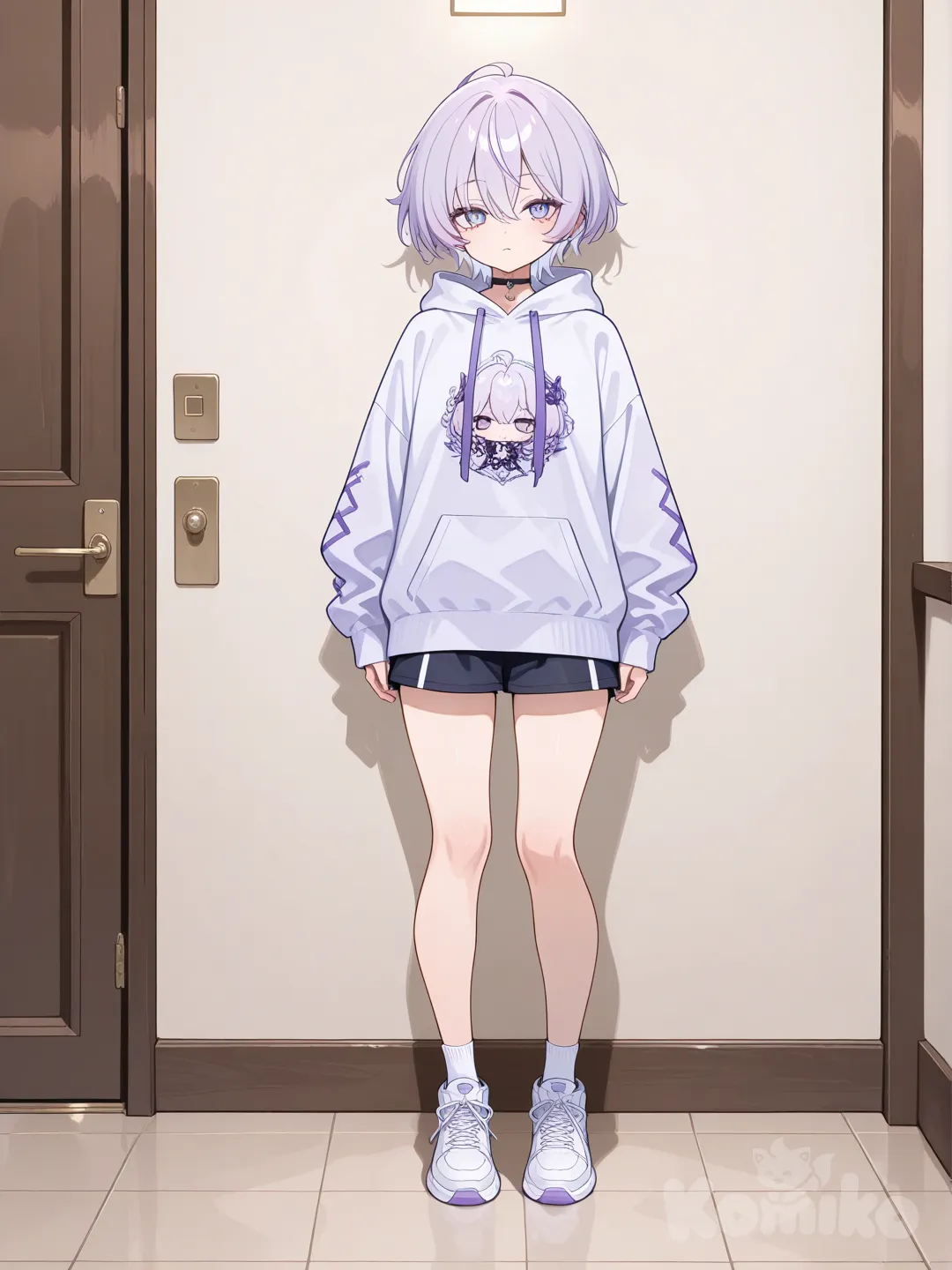 Winter-----cute anime gamer girl