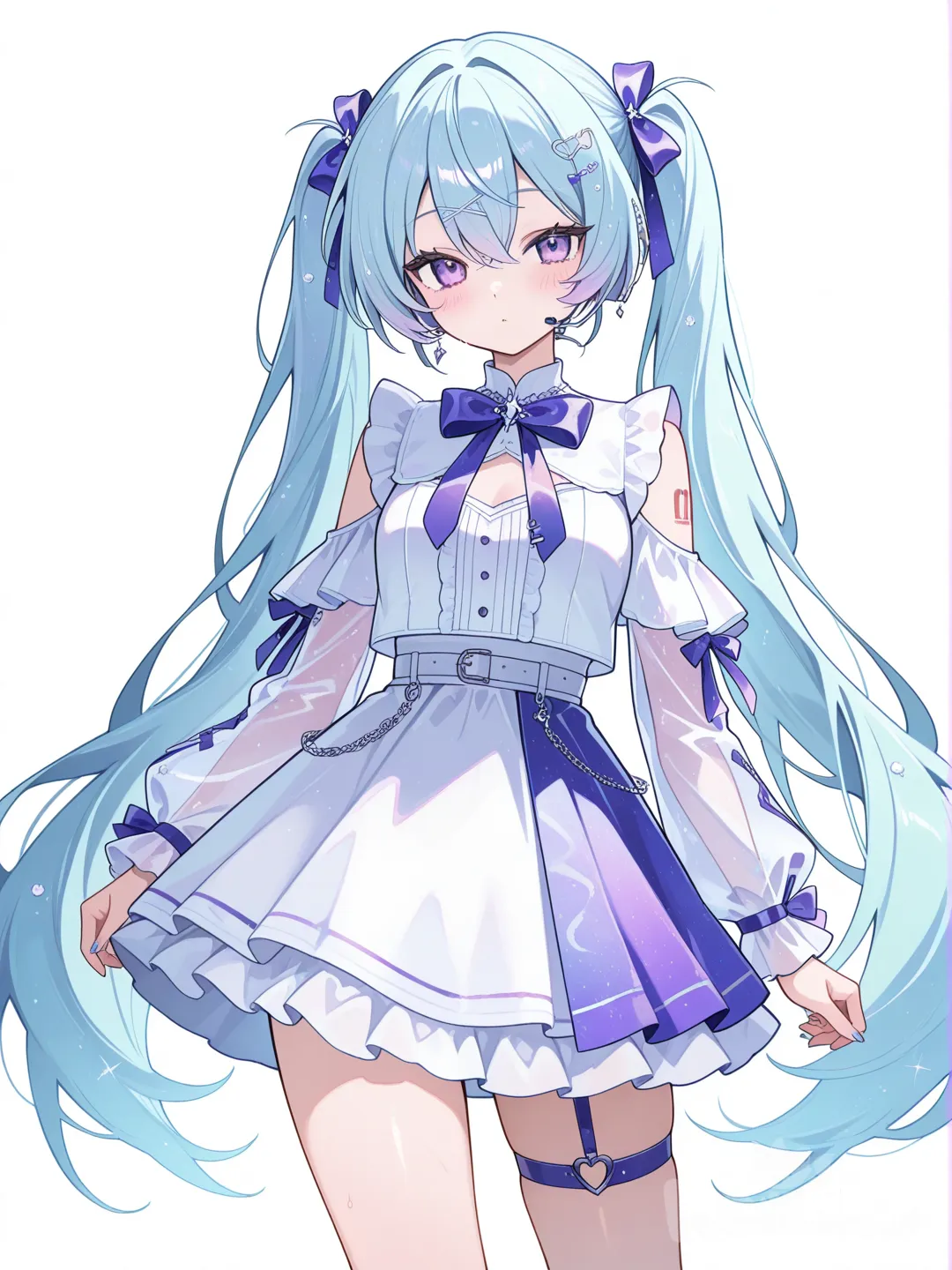 Amme as a Hatsune Miku character
