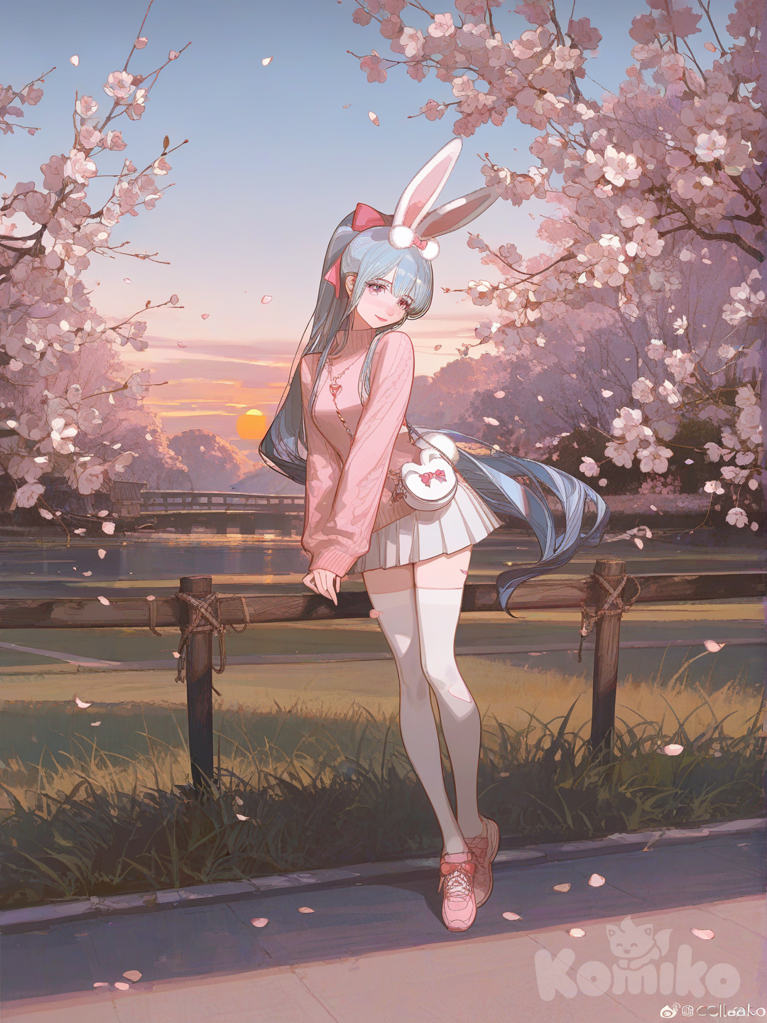 Amme as a bunny girl