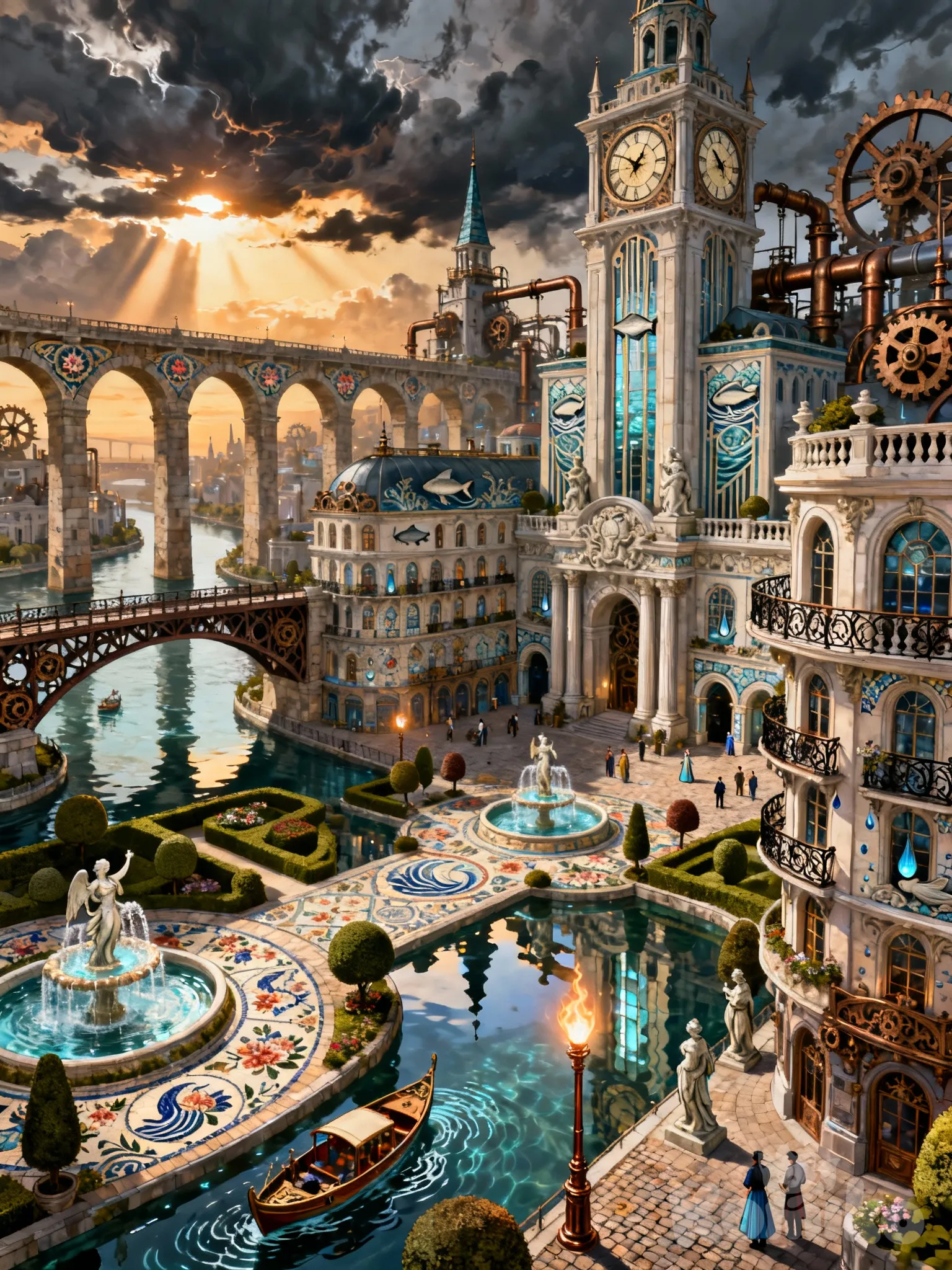 Venice Inspired Fantasy City