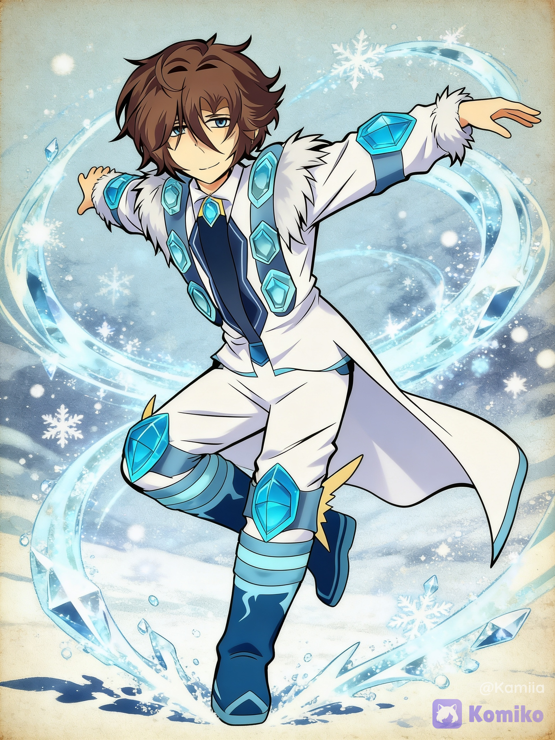 Viran's Snowy Dance ❄️💙